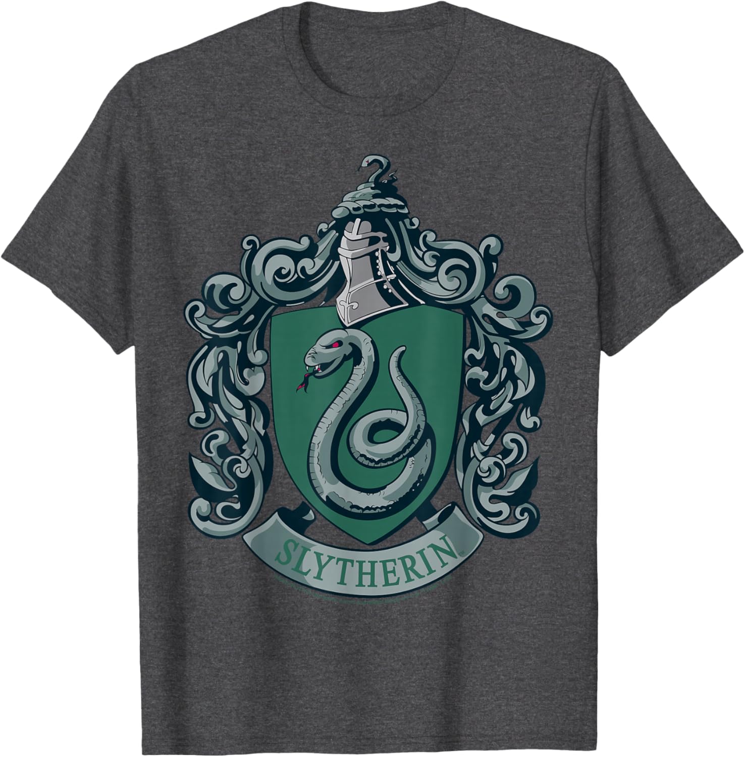 Slytherin House Crest T-Shirt for Harry Potter Fans - Stylish and Comfortable - 4