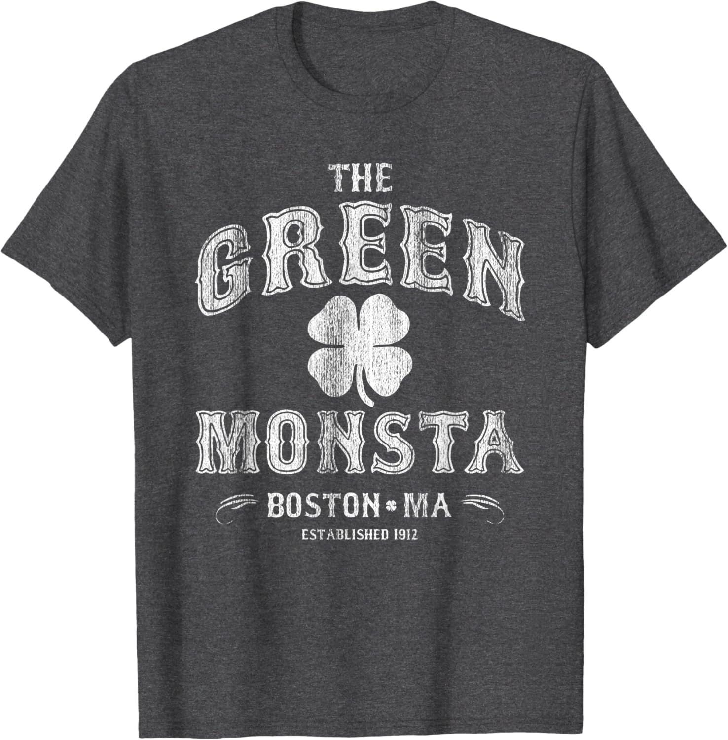 The Green Monsta Boston T-Shirt Perfect for Game Day or St. Patrick's Day - 16