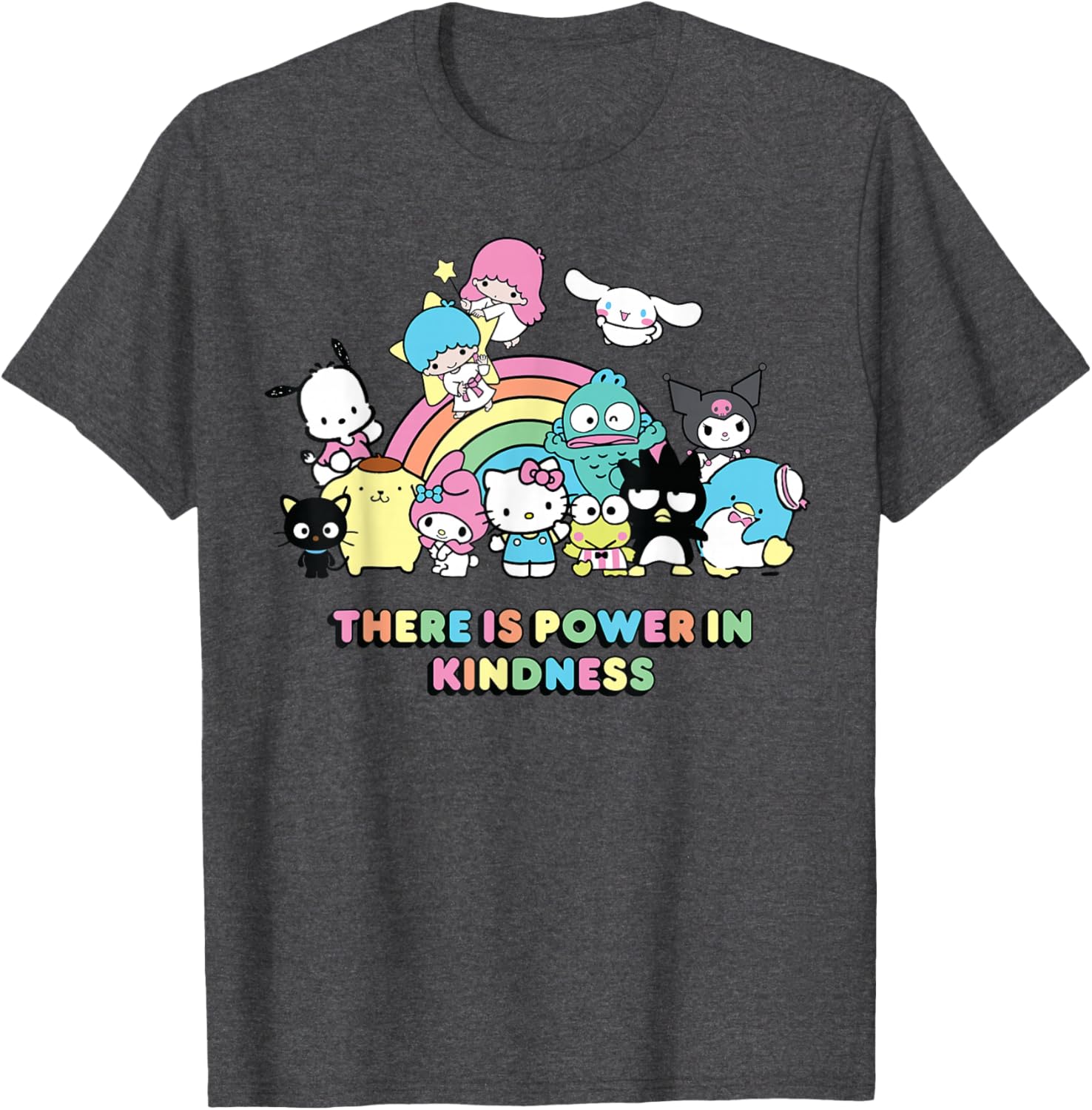 Sanrio Hello Kitty Friends Power in Kindness Classic Fit T-Shirt - 4