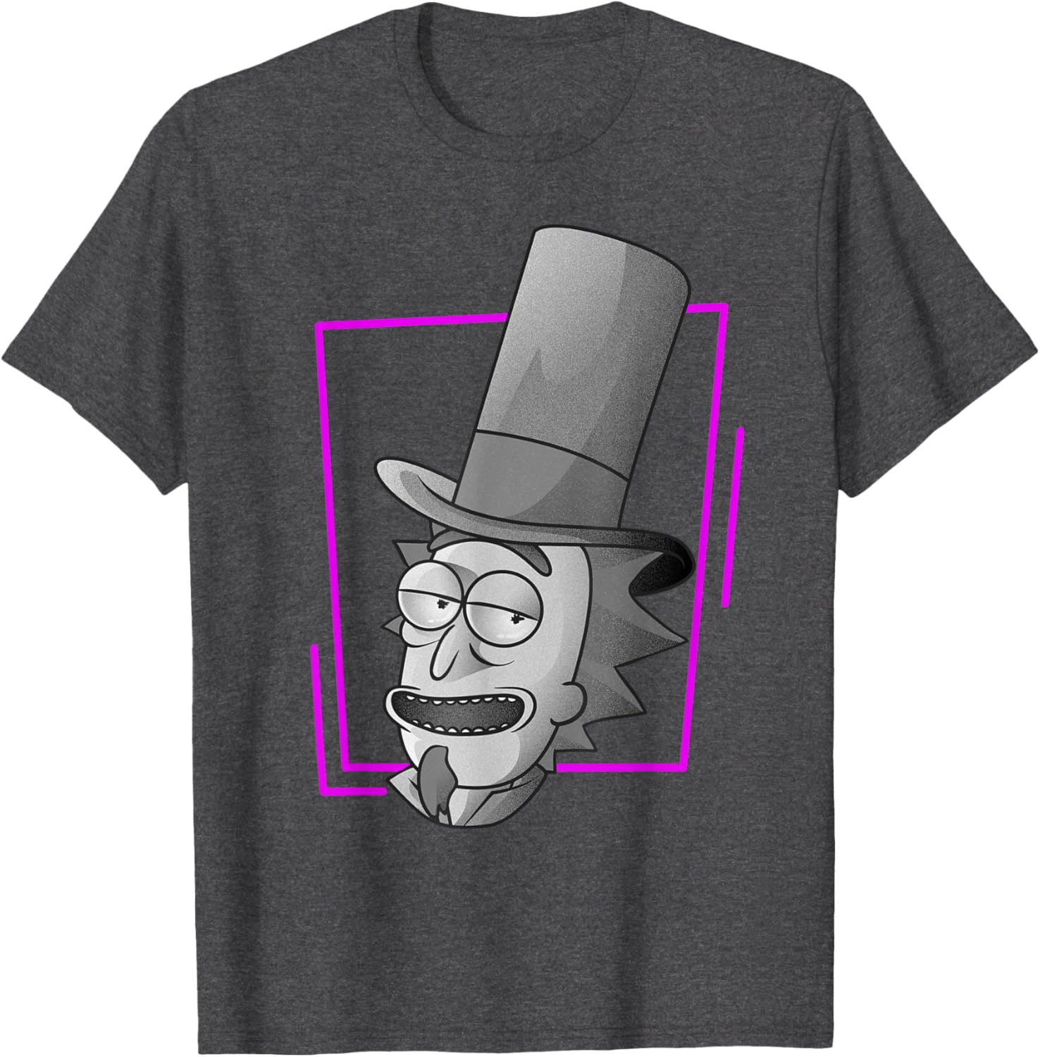 Rick and Morty Shirt Featuring Rick Sanchez III Portrait - Cool Graphic Tee - 2