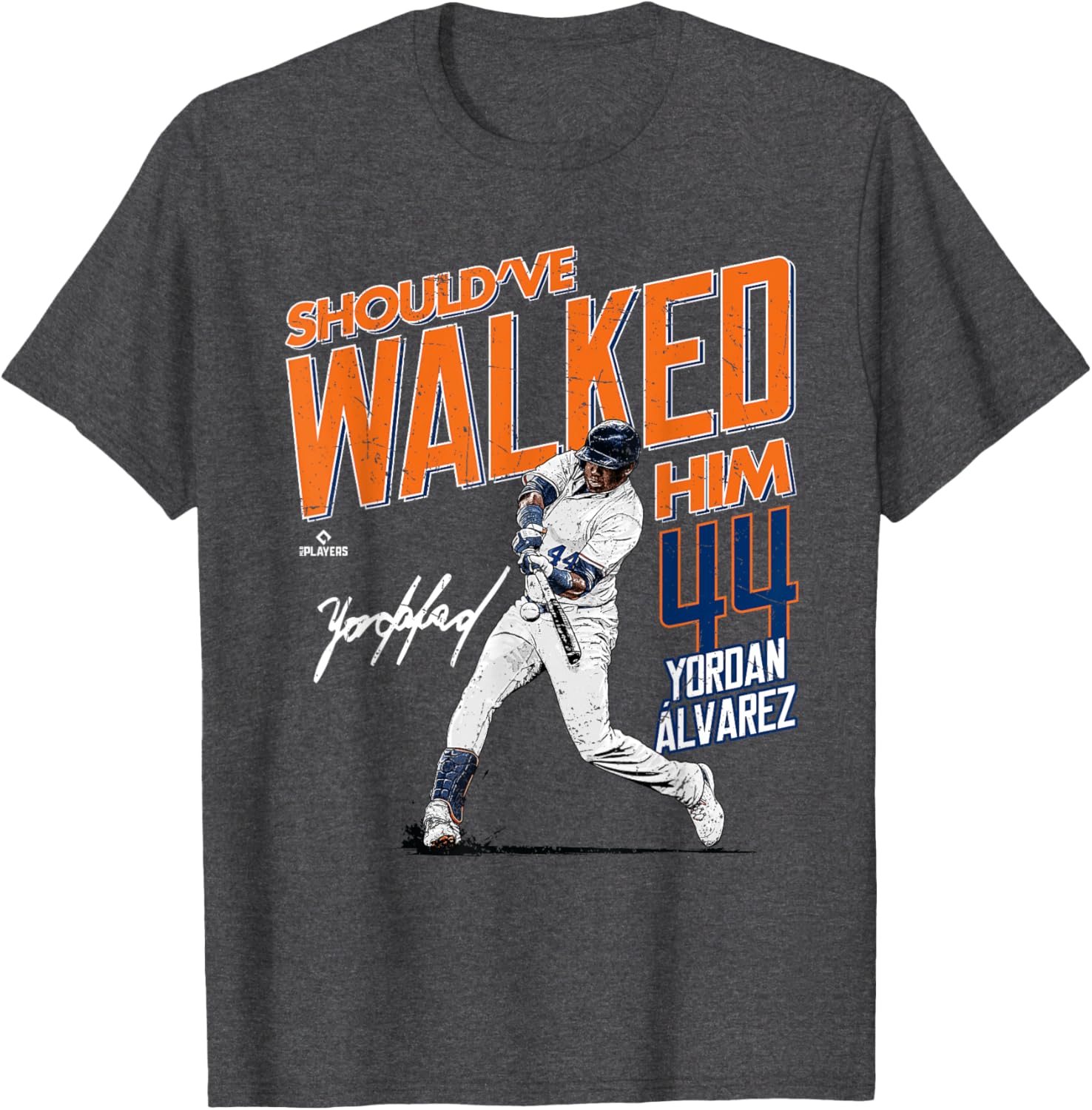 Yordan Alvarez Should've Walked Him T-Shirt MLB Houston Baseball Gear - 4
