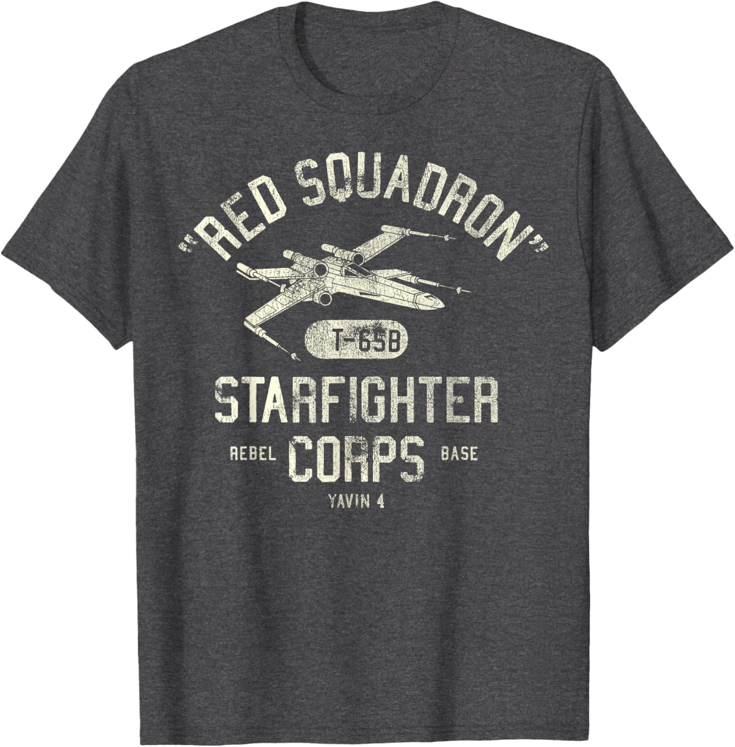 Star Wars X-Wing Starfighter Corps Collegiate T-Shirt for Fans - 7