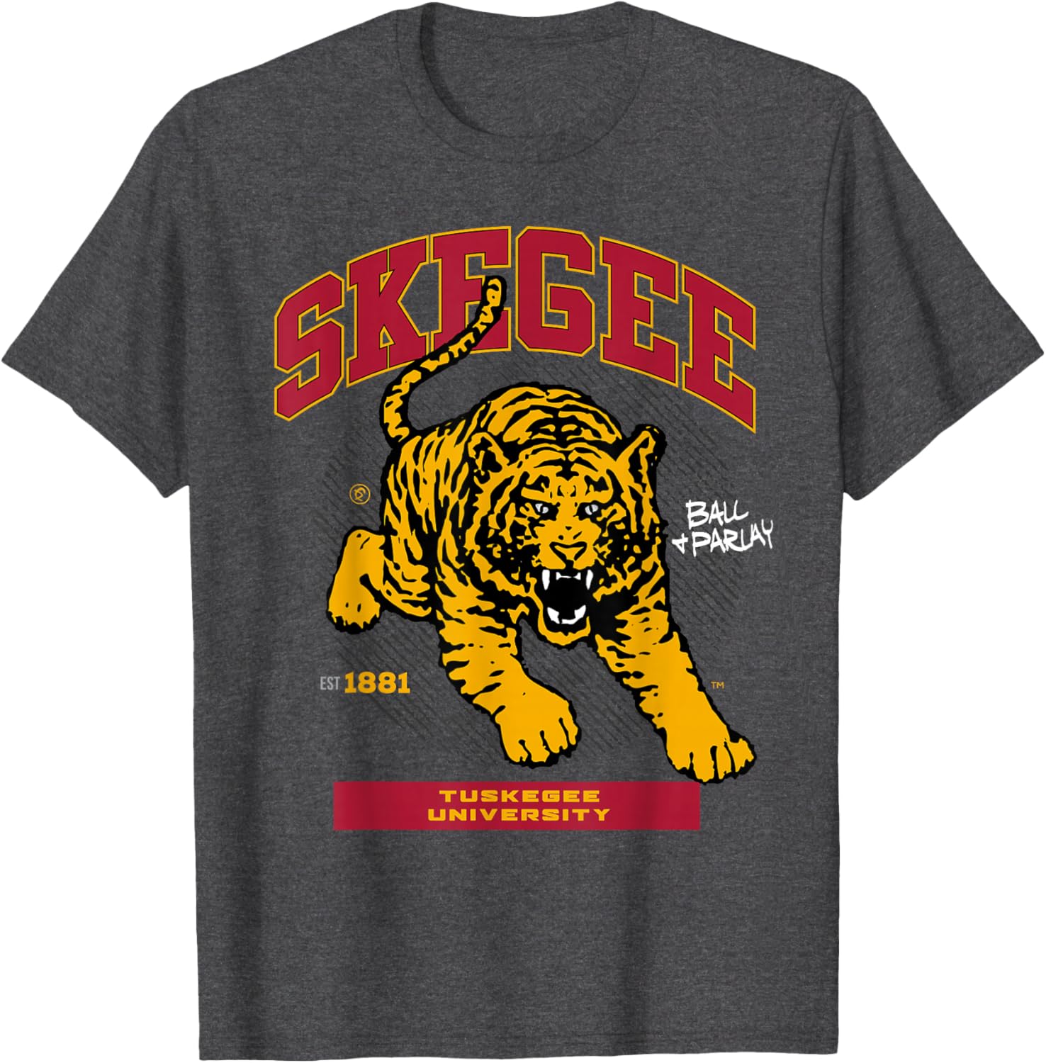 Tuskegee University Golden Tigers T-Shirt HBCU Apparel for Fans - 4