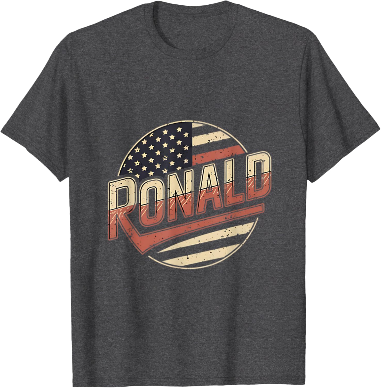 Personalized Ronald Patriot T-Shirt with USA Flag Design for Fans - 10