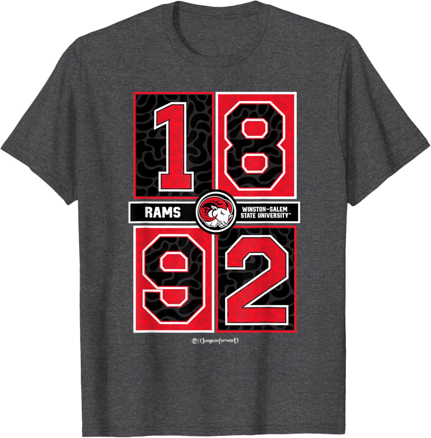 WSSU Rams Concrete Date T-Shirt for Fans and Students - Stylish Apparel - 3