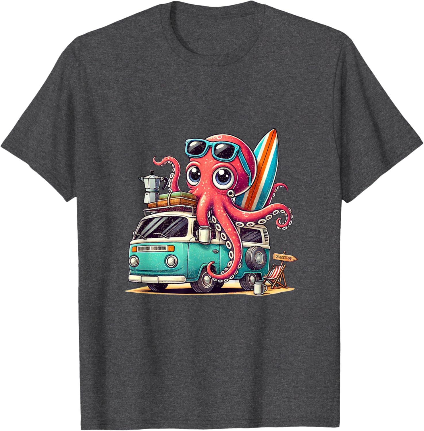 Octoescapes T-Shirt for Fun Adventure Lovers - Stylish and Comfortable Design - 2