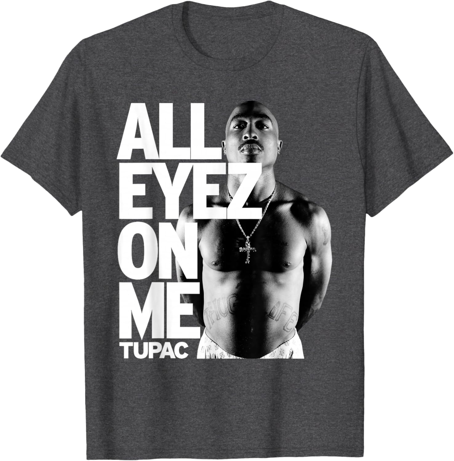 Tupac All Eyez On Me T-Shirt for Fans of Classic Hip-Hop Style - 1
