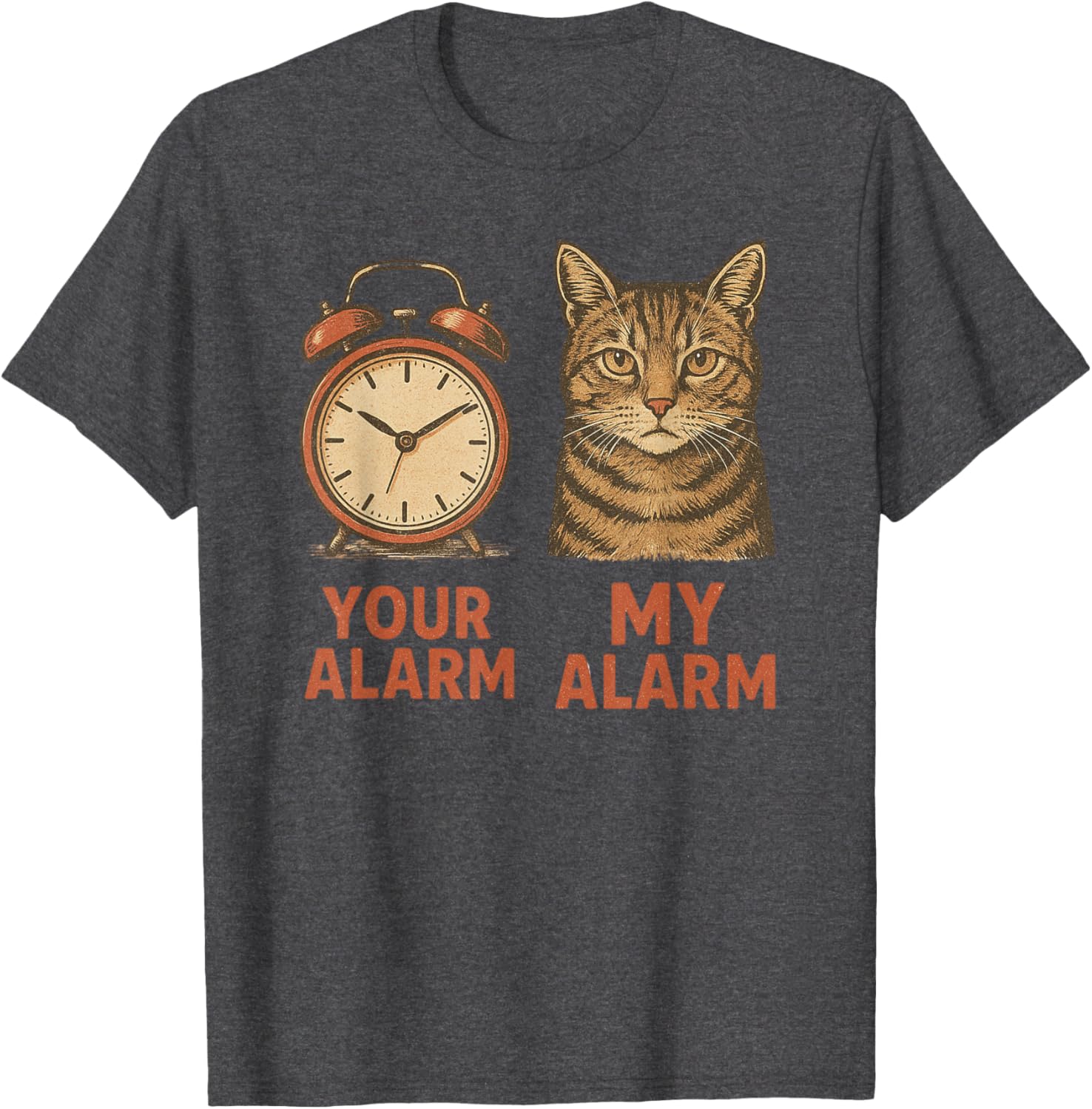 Vintage Kitty Print T-Shirt for Cat Lovers - Funny 60's Style Top - 13