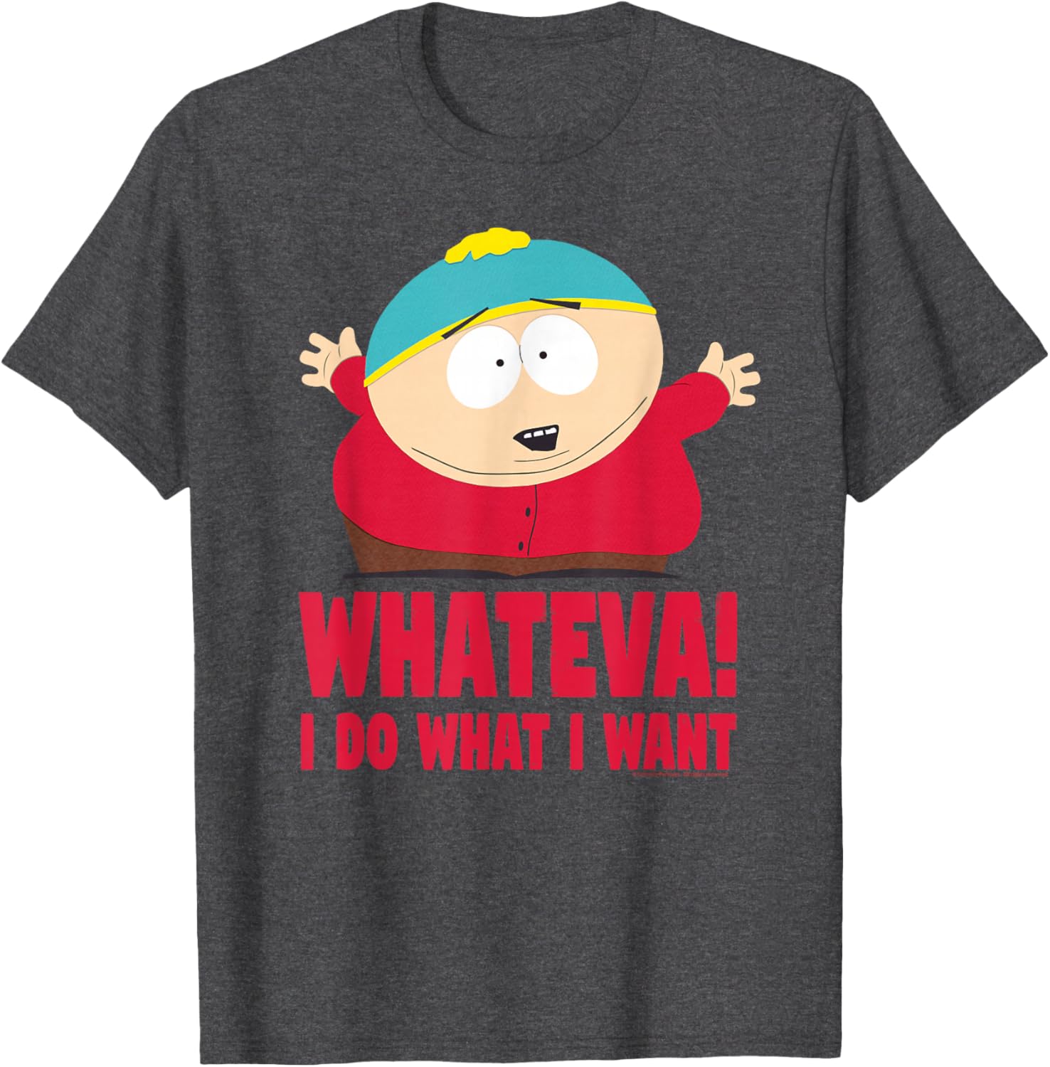 South Park Cartman Classic Fit Black T-Shirt for Casual Style - 1