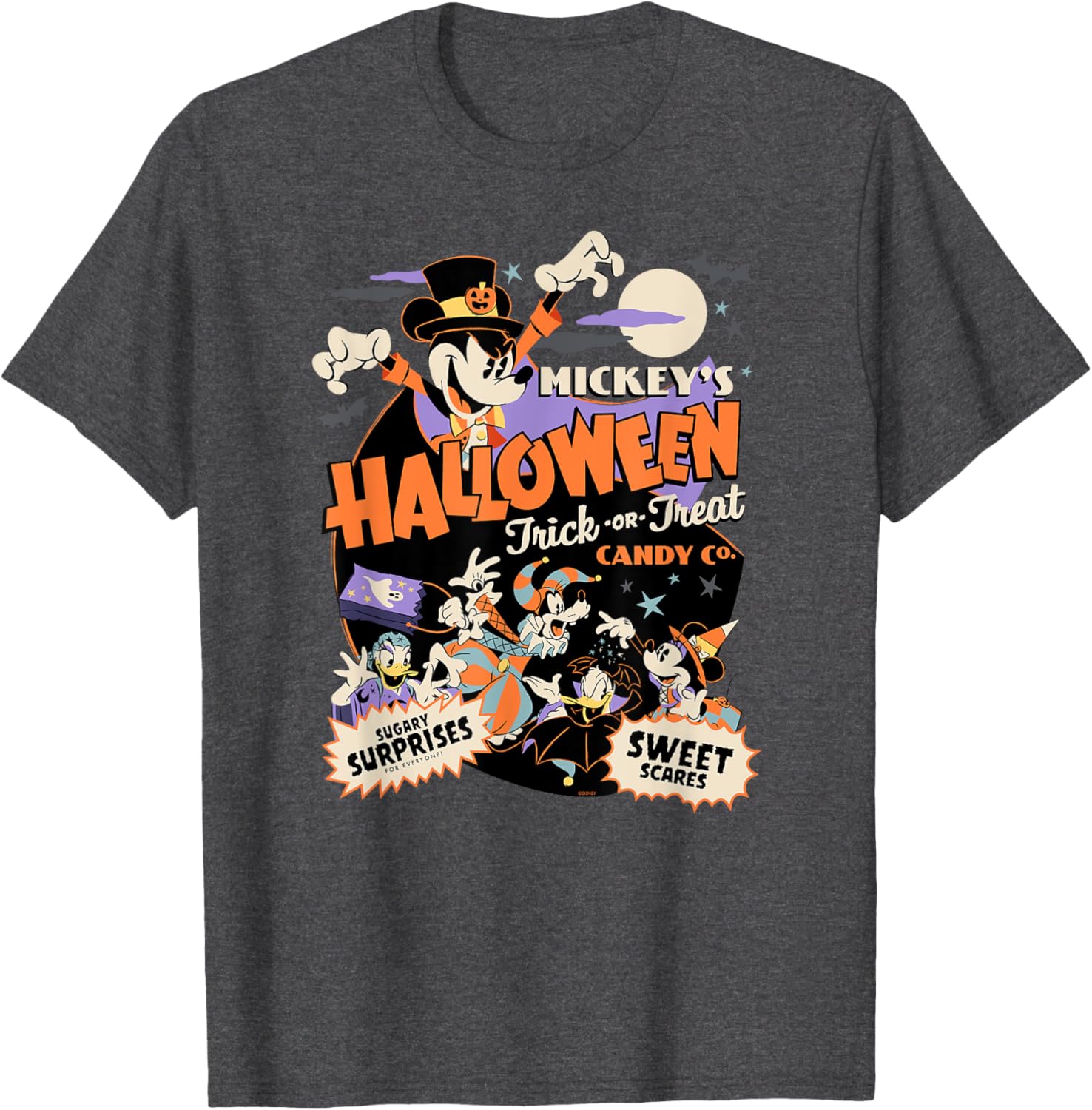 Disney Mickey Halloween Trick or Treat Candy Co T-Shirt for Kids - 26