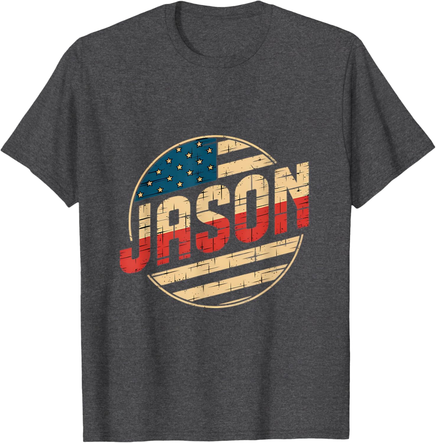 Personalized USA Flag Patriot T-Shirt for JASON - Unique Gift Idea - 6