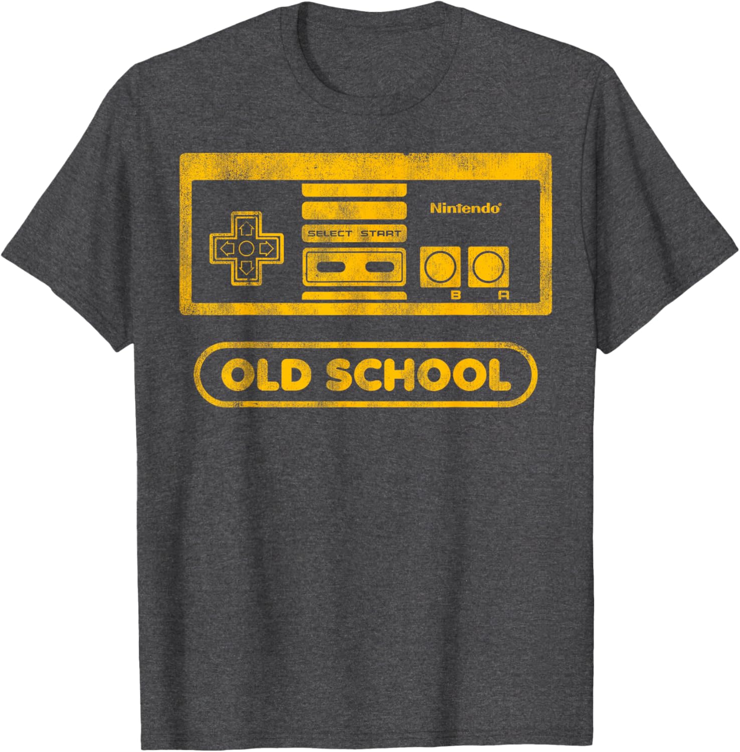 Retro Nintendo NES Controller Graphic T-Shirt for Gamers - Vintage Style - 5
