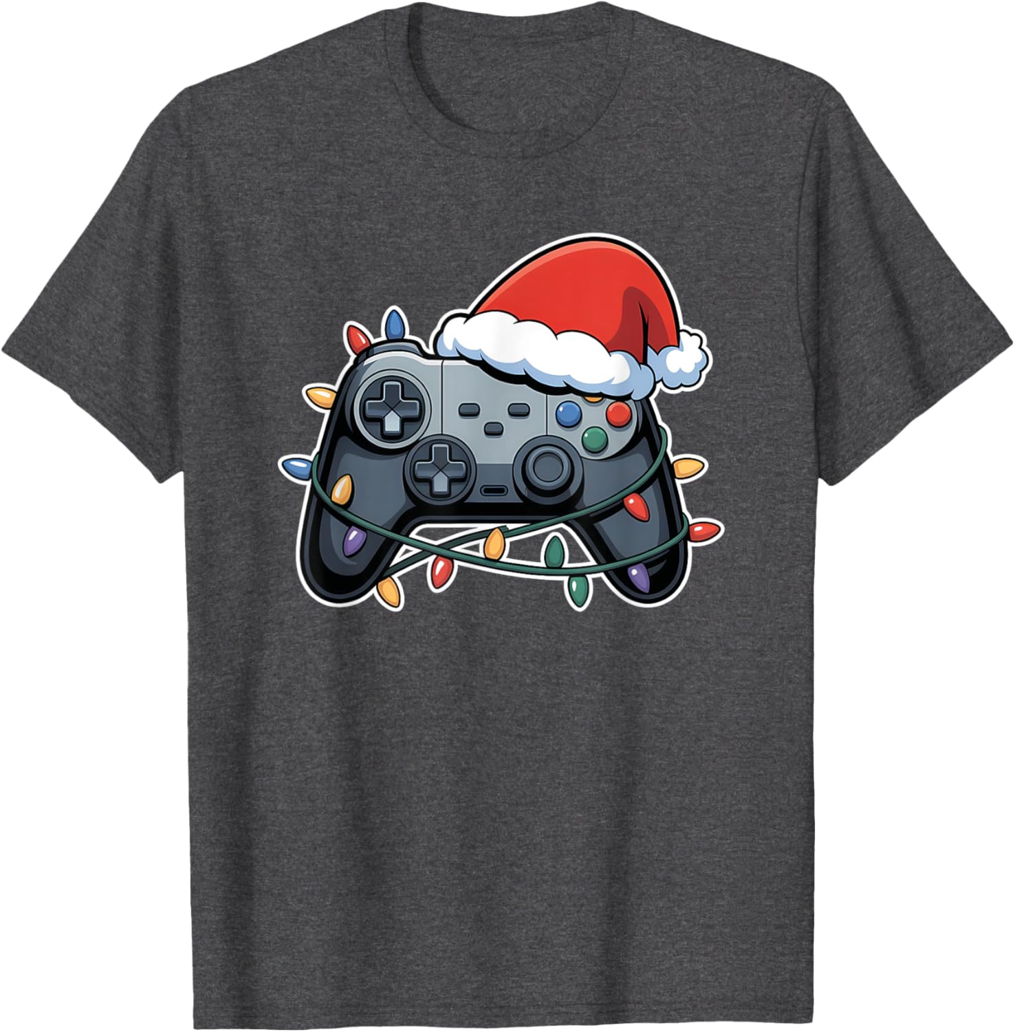 Christmas Gaming Festive Holiday T-Shirt for Fun and Festive Style - 4