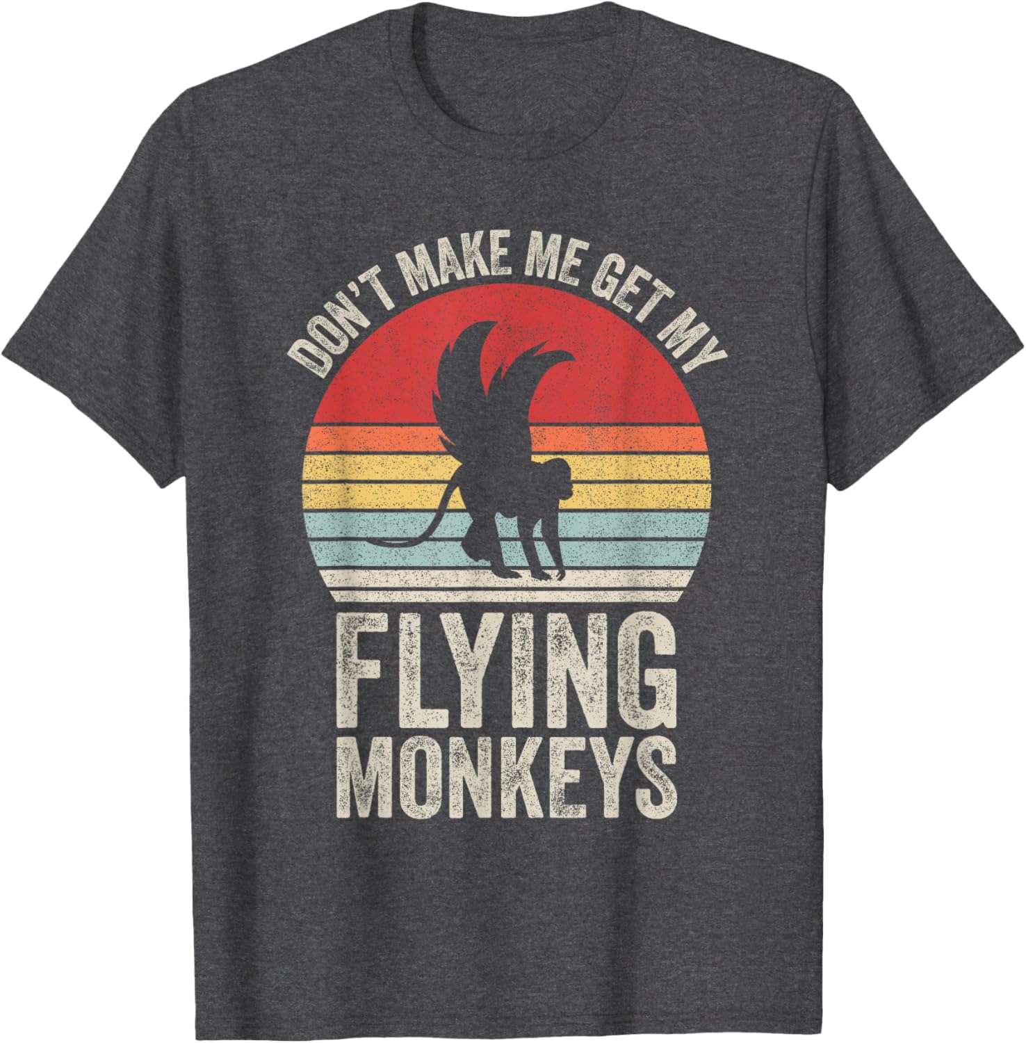 Vintage Retro Flying Monkeys T-Shirt for Fun Lovers and Gift Ideas - 10