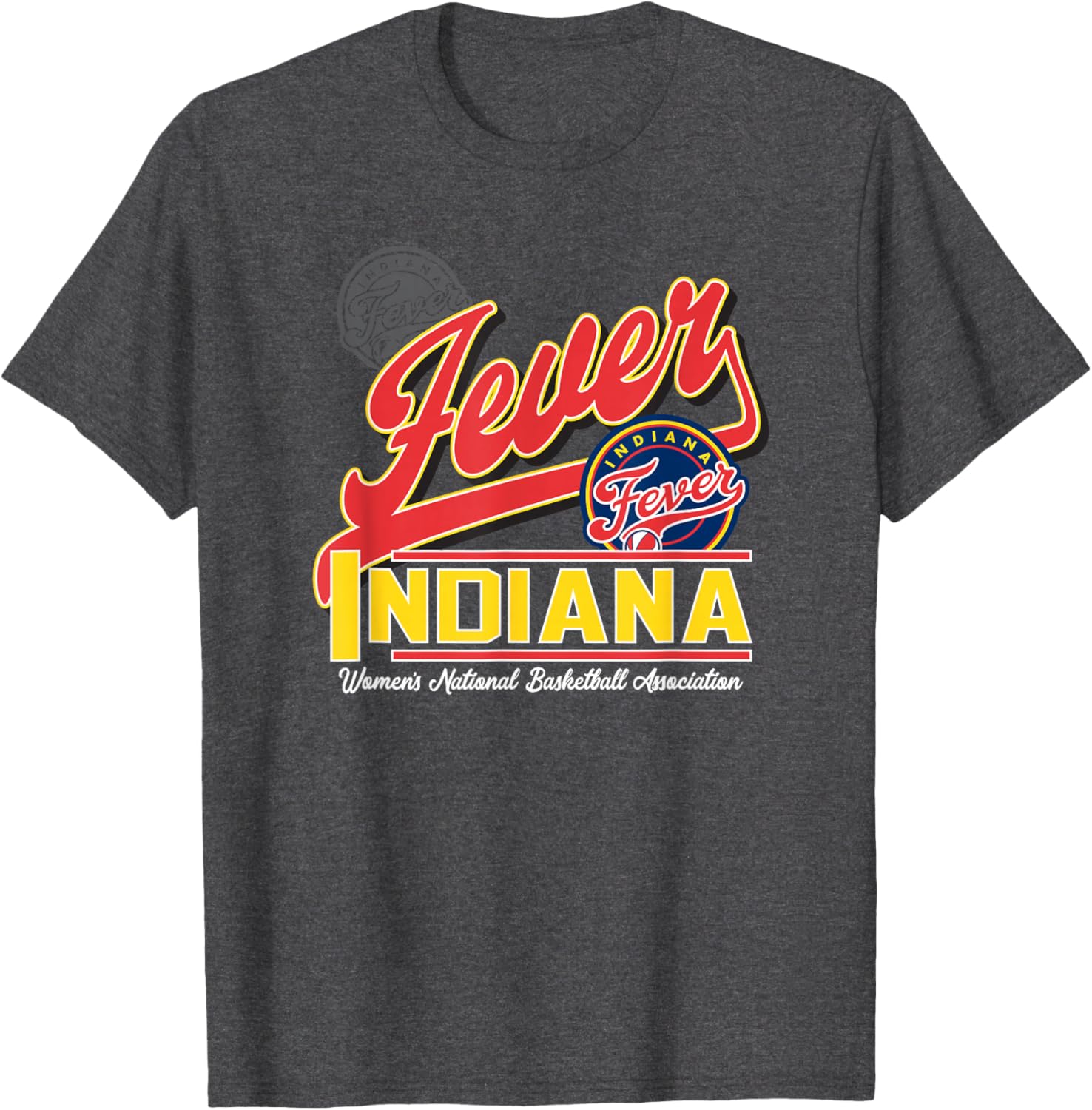 WNBA Indiana Fever Replica Hard T-Shirt for Ultimate Sports Fans - 2