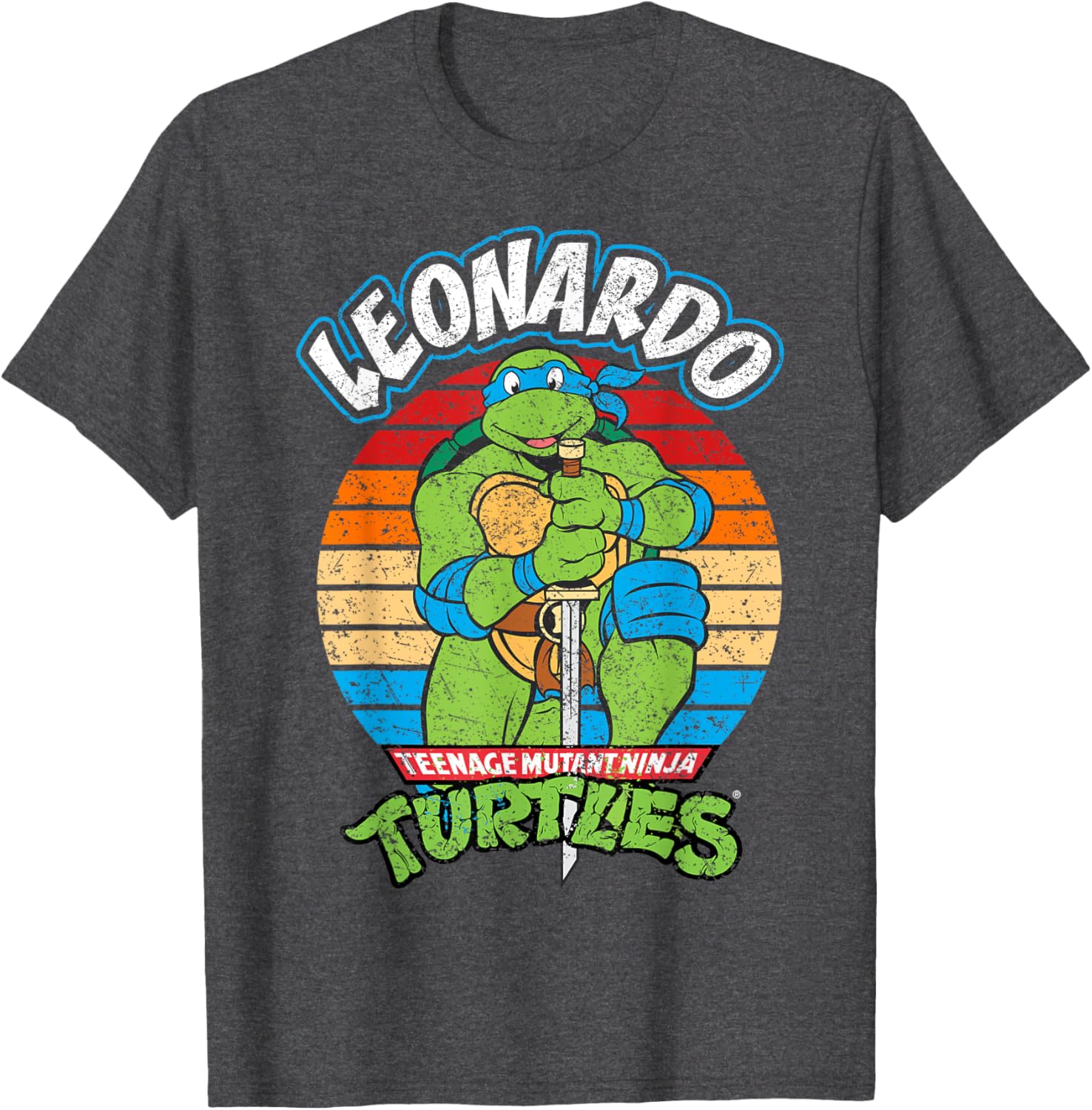 Teenage Mutant Ninja Turtles Leonardo Action T-Shirt for Fans - 2