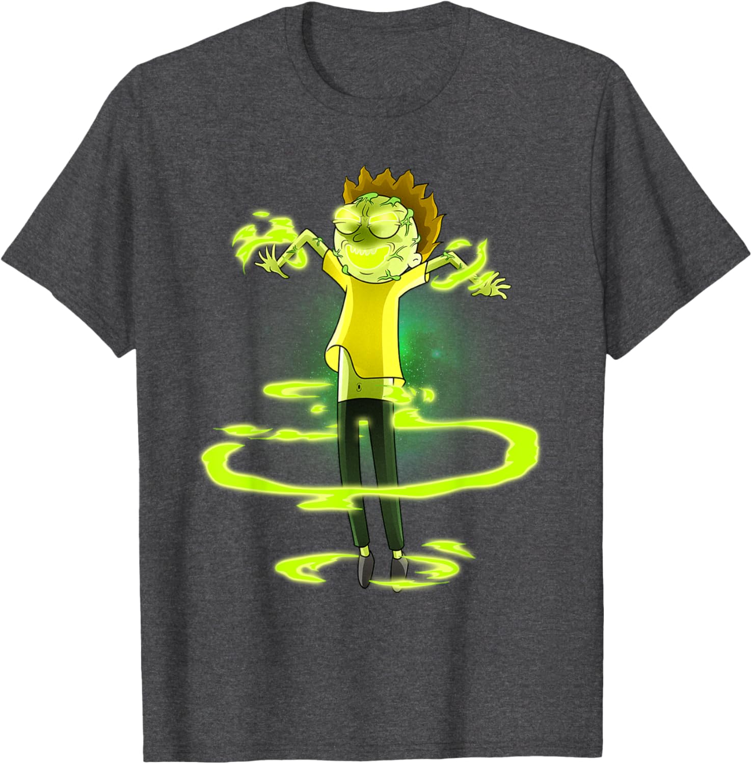 Possessed Morty T-Shirt for Fans of Rick and Morty - Fun Graphic Tee - 2