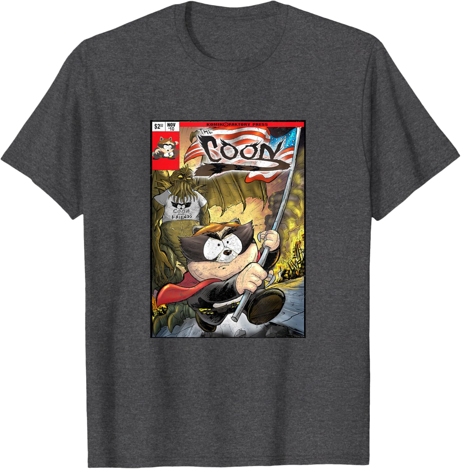 South Park Coon And Friends Comic Cover T-Shirt for Fans and Collectors - 11