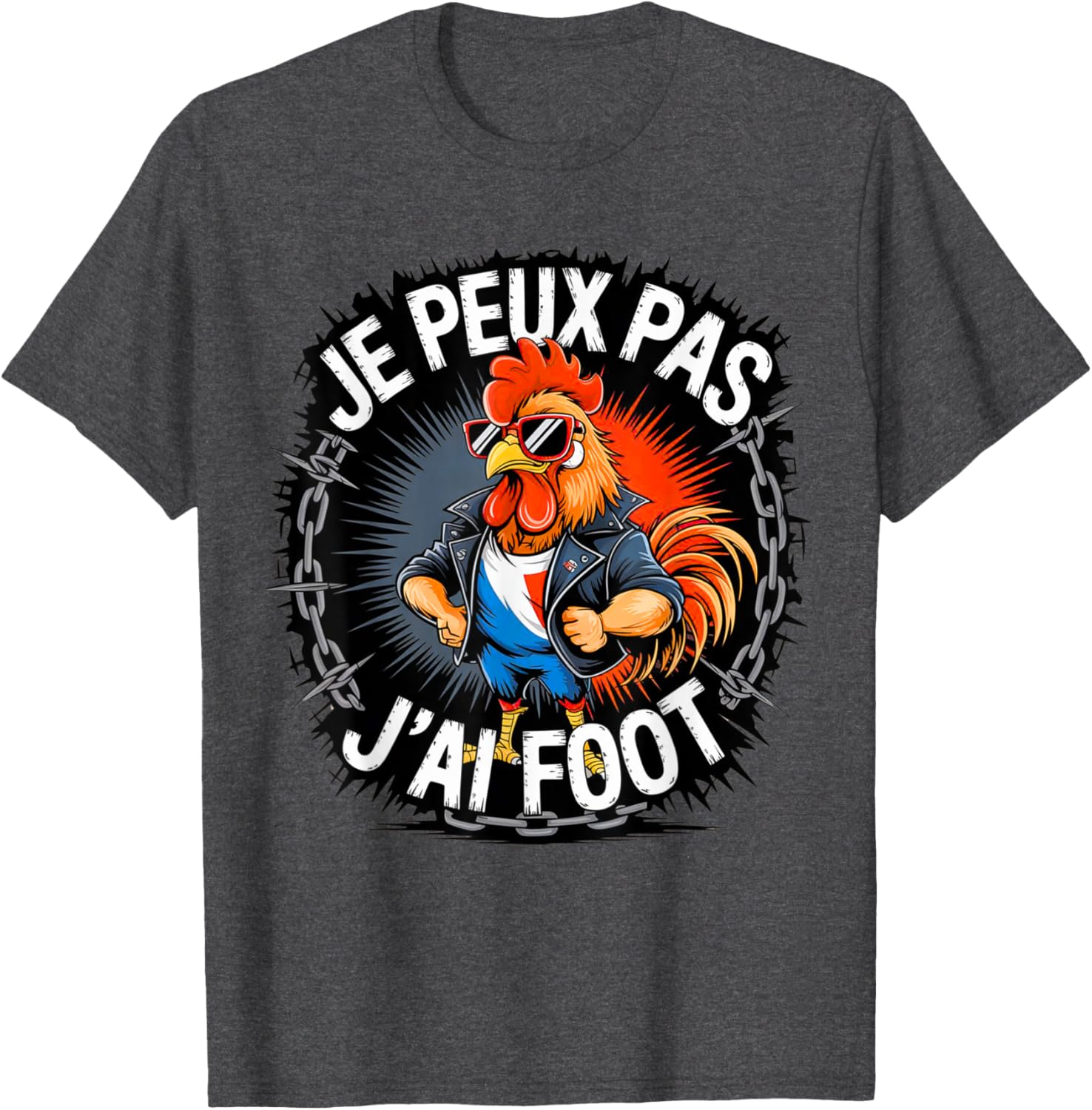 Passionate Football France T-Shirt for True Fans of the Game - 1