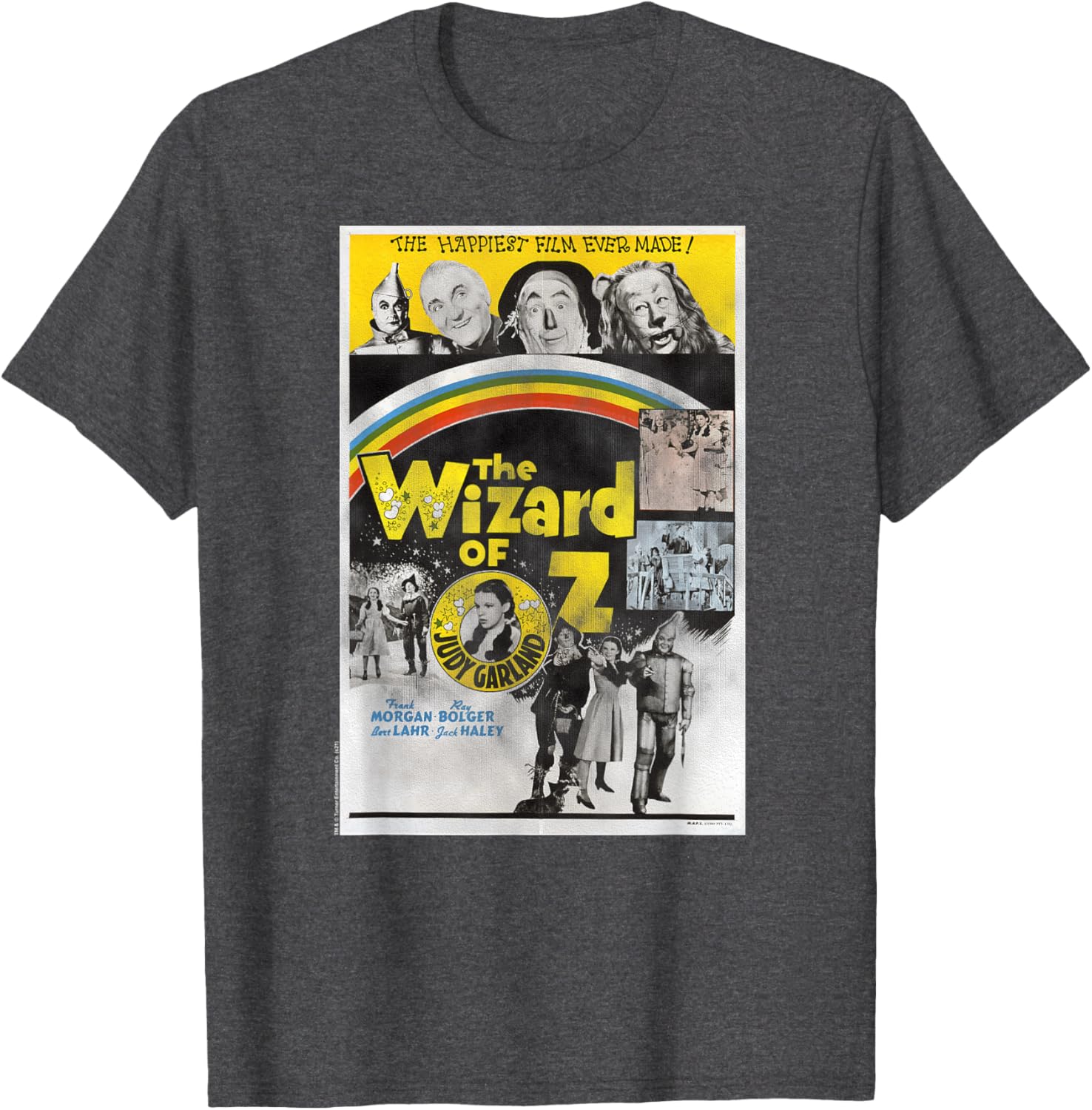 Wizard of Oz Vintage Movie Poster T-Shirt for Fans of Classic Films - 1
