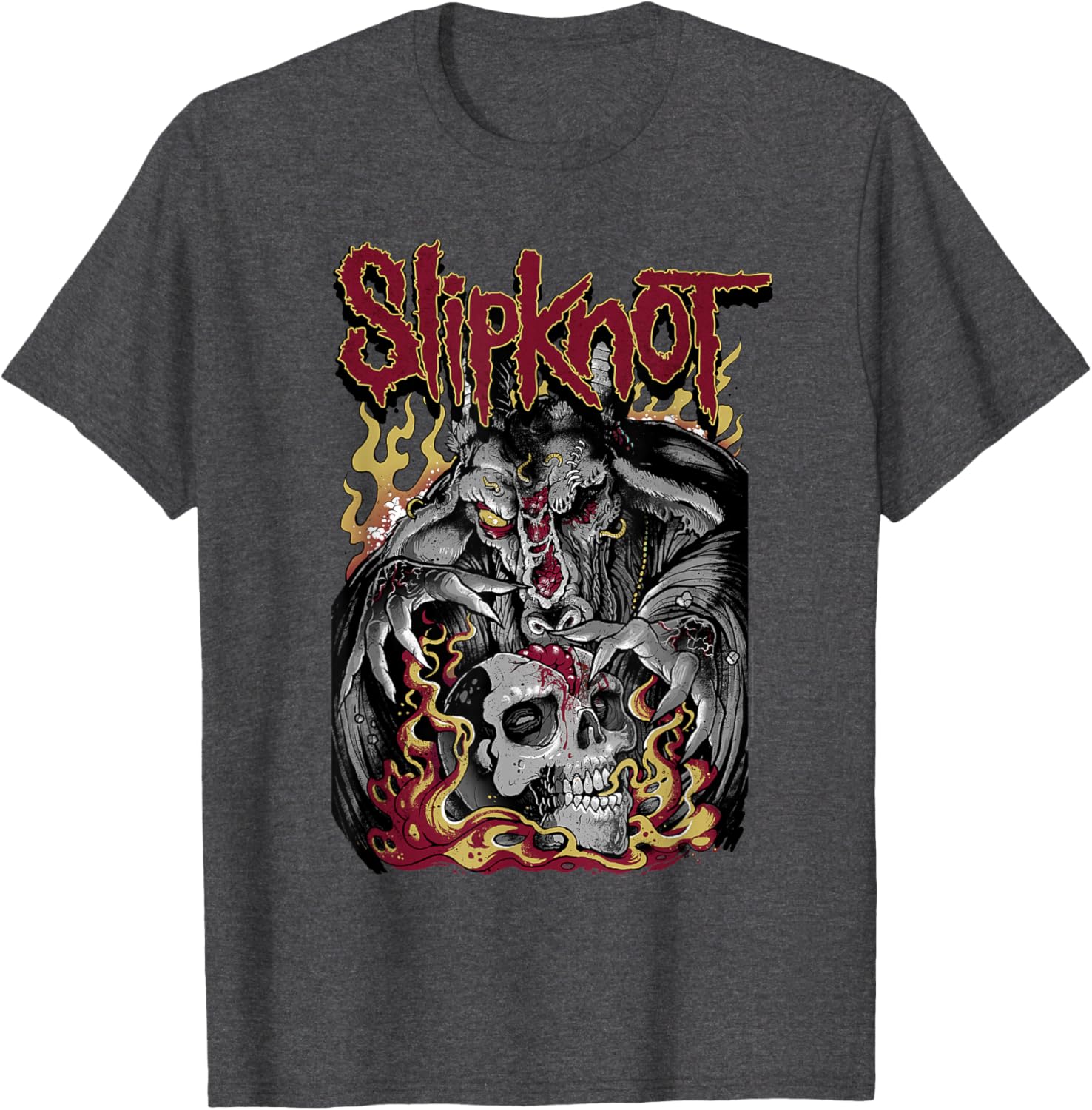 Slipknot Brain Reaper T-Shirt for Fans of Unique Rock Apparel - 2
