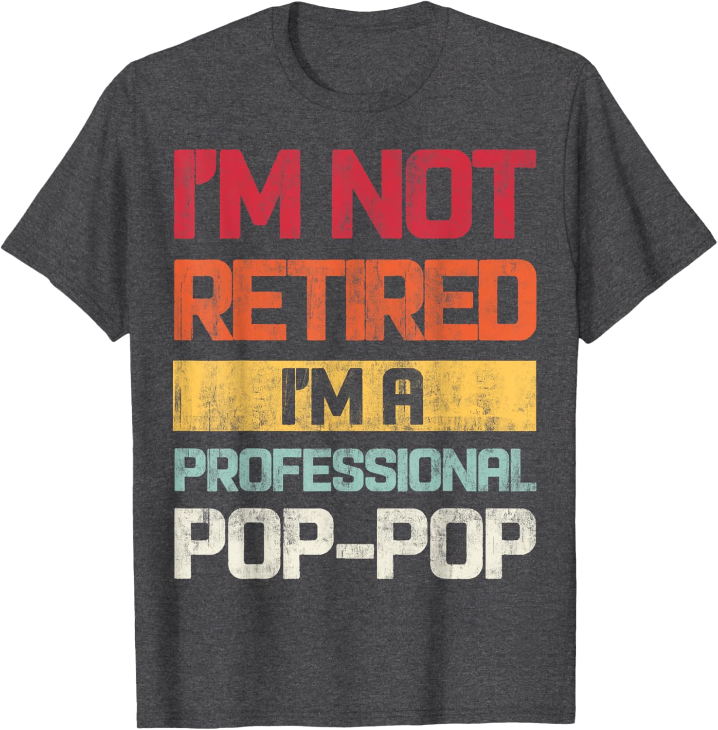 Professional Grandad Retro T-Shirt Fun Gift for Grandpa's Wardrobe - 16
