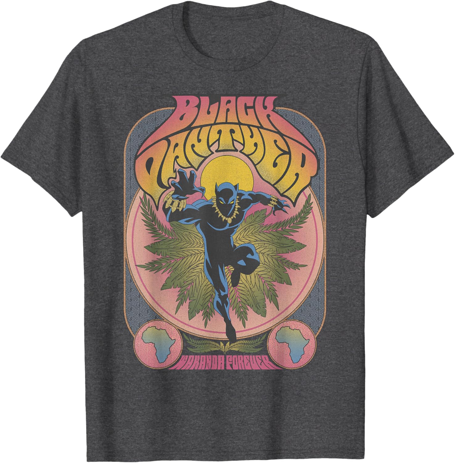 Vintage 70s Black Panther T-Shirt Retro Marvel Style for Fans - 3