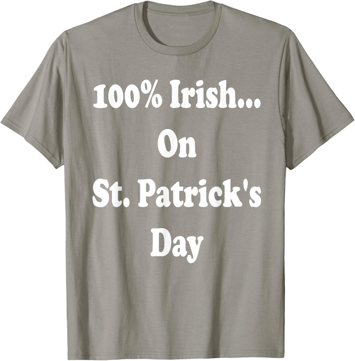 100 Percent Irish St. Patrick's Day T-Shirt for Festive Celebrations - 23