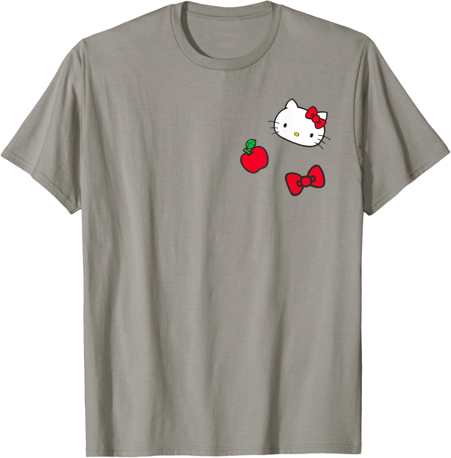 Retro Hello Kitty Patches T-Shirt for Trendy Style and Cute Outfits - 5