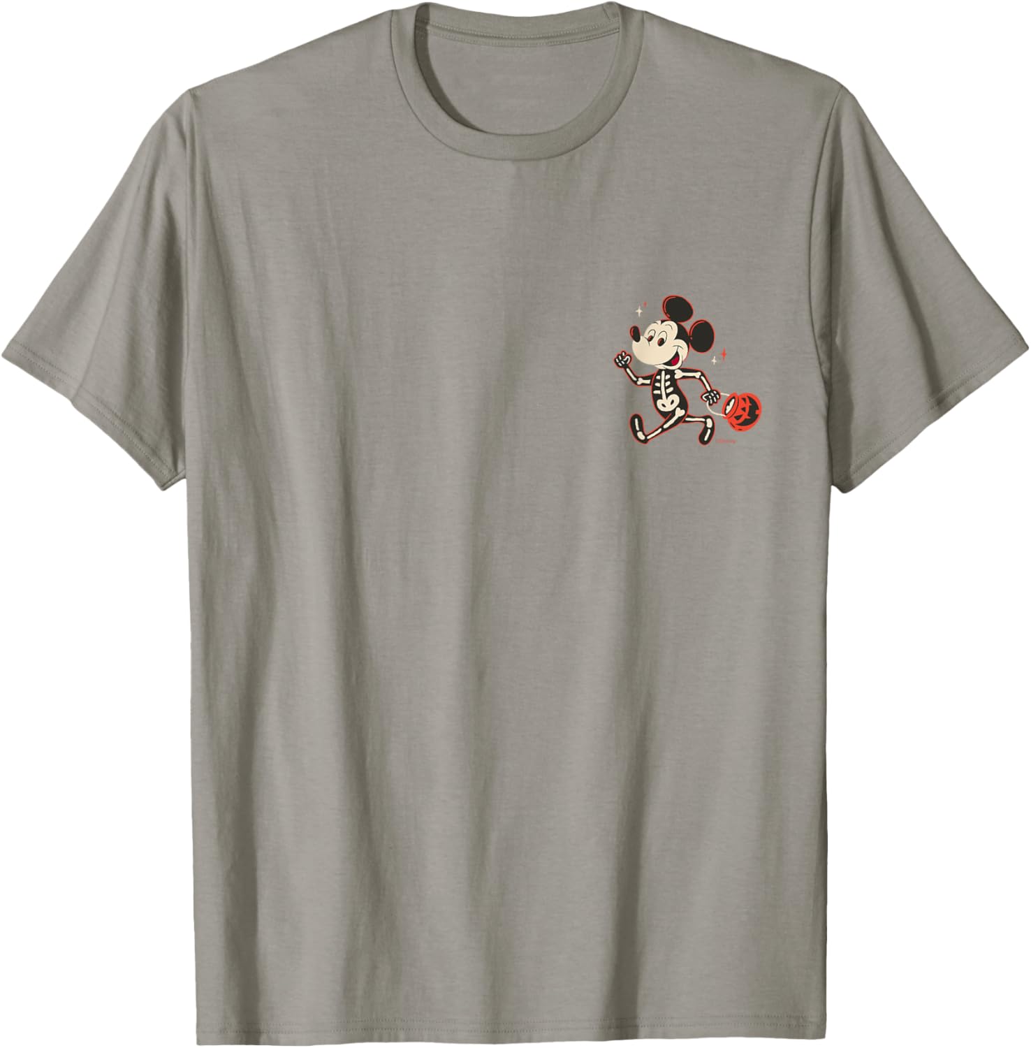 Disney Mickey Mouse Skeleton Halloween T-Shirt for Trick or Treat Fun - 7
