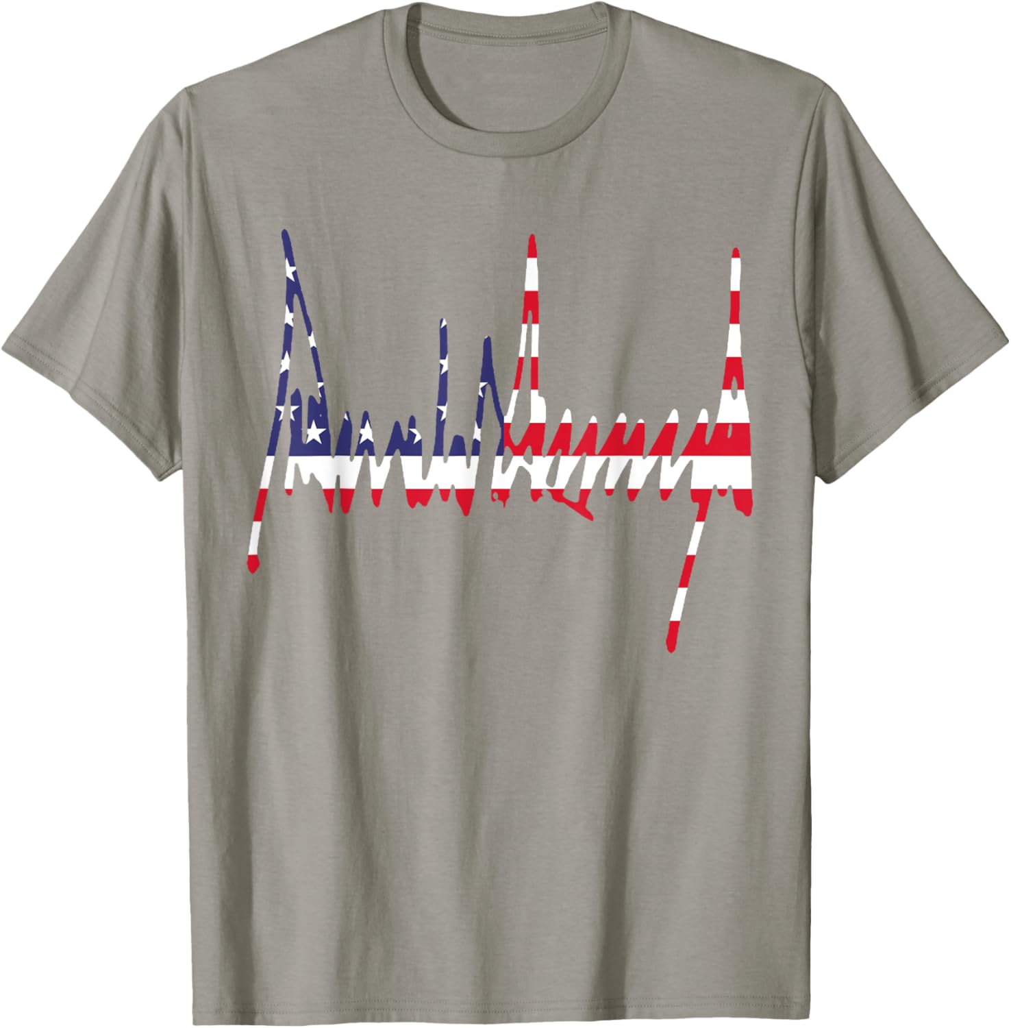 Signature US Flag Number 47 Jersey 45th Anniversary 4th of July Tee - 18