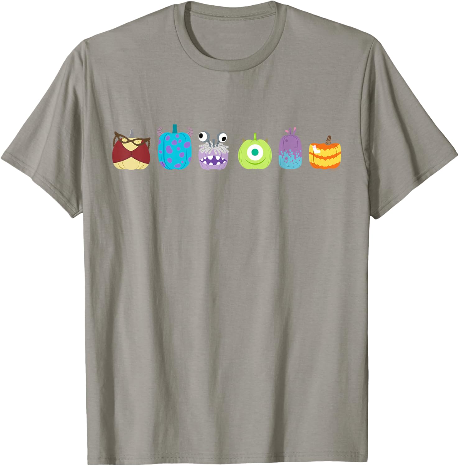 Monsters Inc Halloween Pumpkin T-Shirt for Kids and Adults Fun Apparel - 1