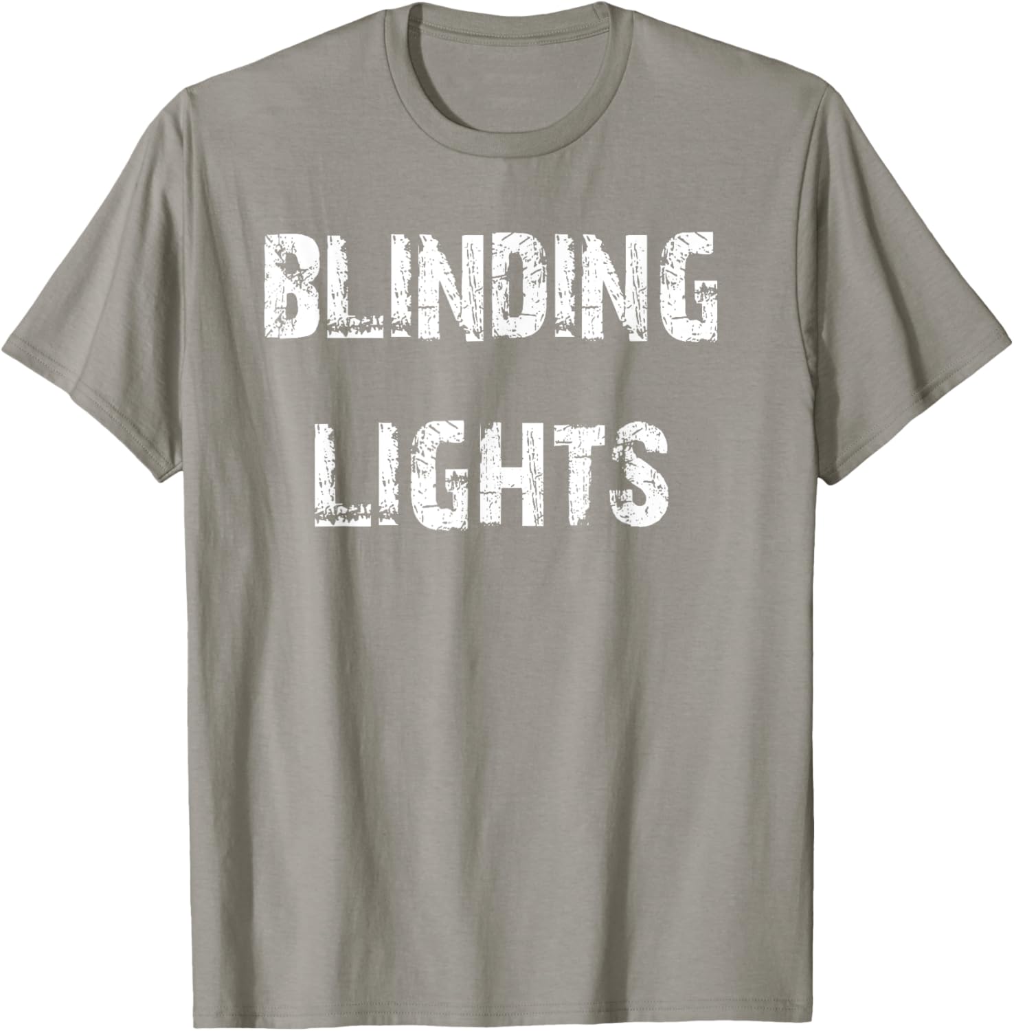 Trendy Blinding Lights T-Shirt for Music Lovers - Comfortable Casual Wear - 1