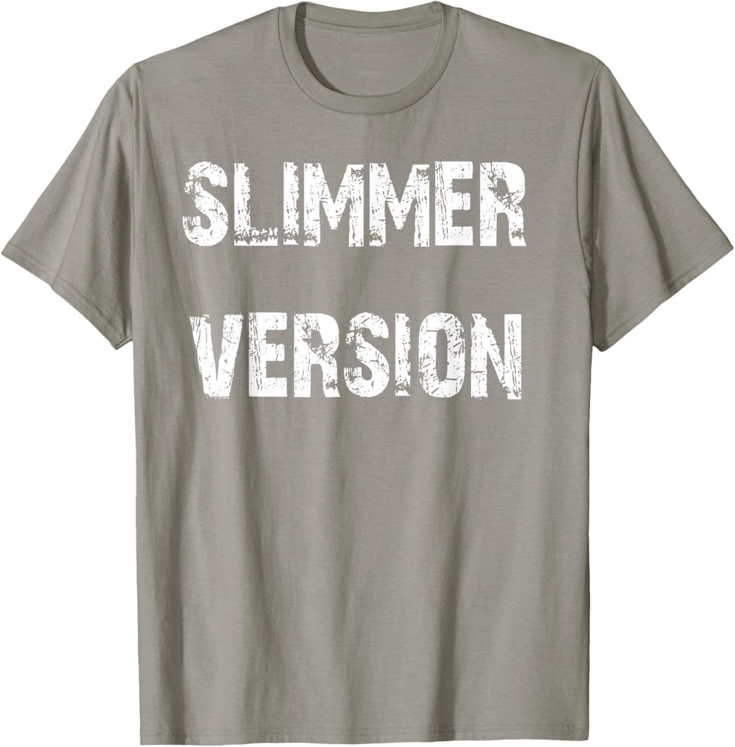 Slimmer Version Weight Loss Success T-Shirt for Motivated Fitness Fans - 16