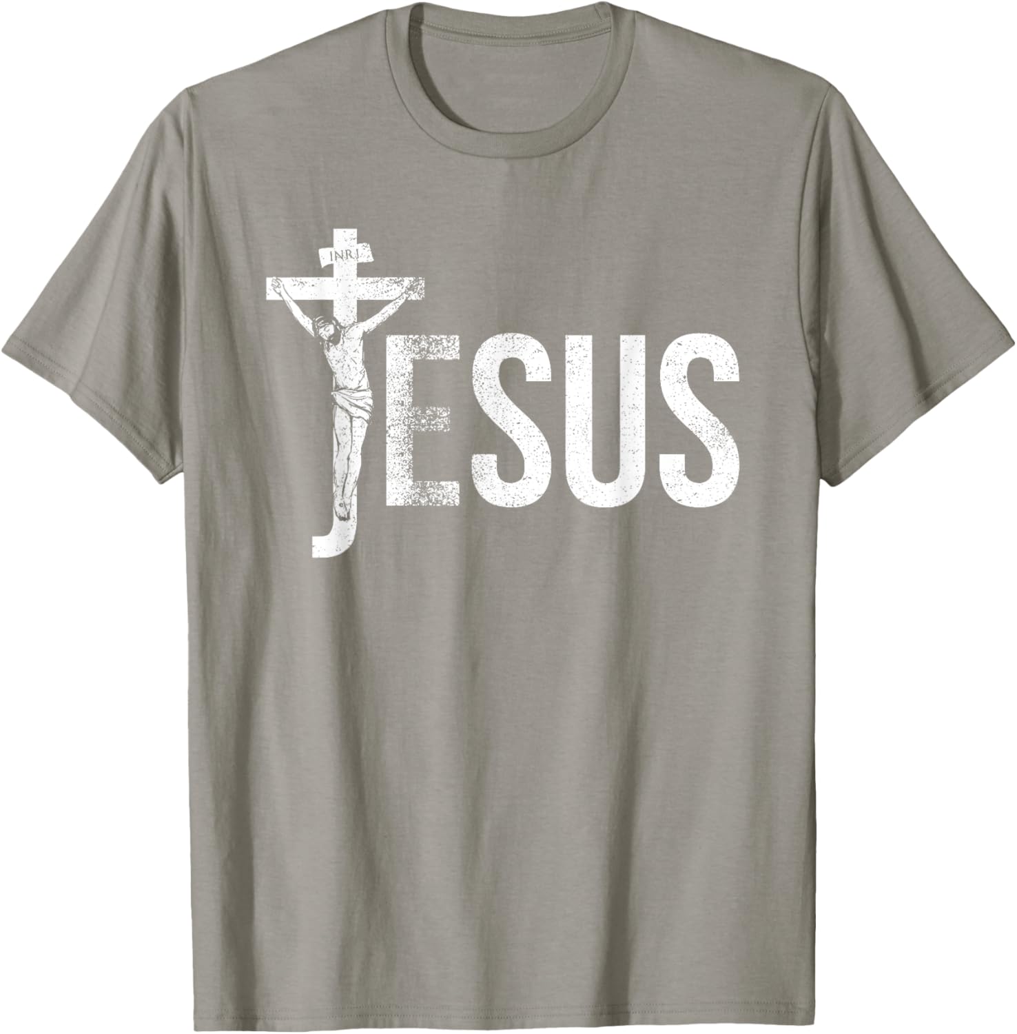 Vintage Jesus Christ Crucifixion T-Shirt with Crown of Thorns Design - 18