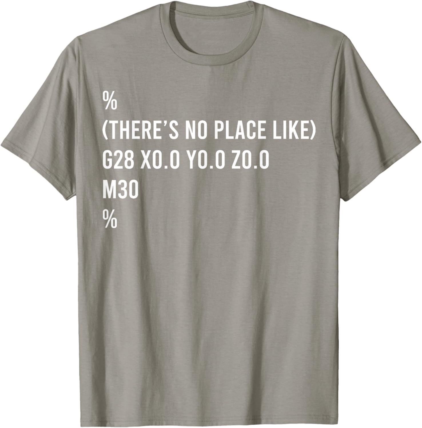 There's No Place Like G28 T-Shirt - Fun Graphic Tee for Everyday Wear - 11