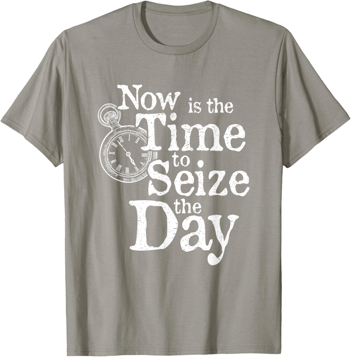 Seize the Day Motivational Quote T-Shirt for Back to School Fun - 11
