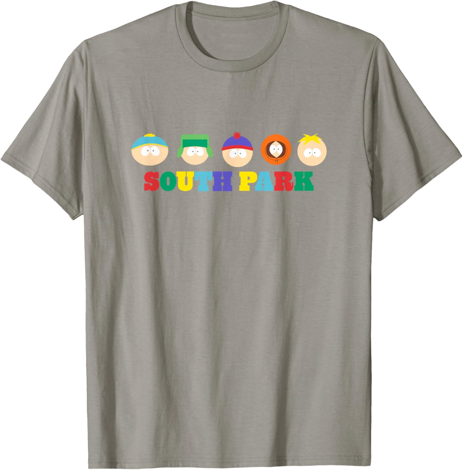 South Park Colorful Floating Heads T-Shirt for Fun Group Style - 7