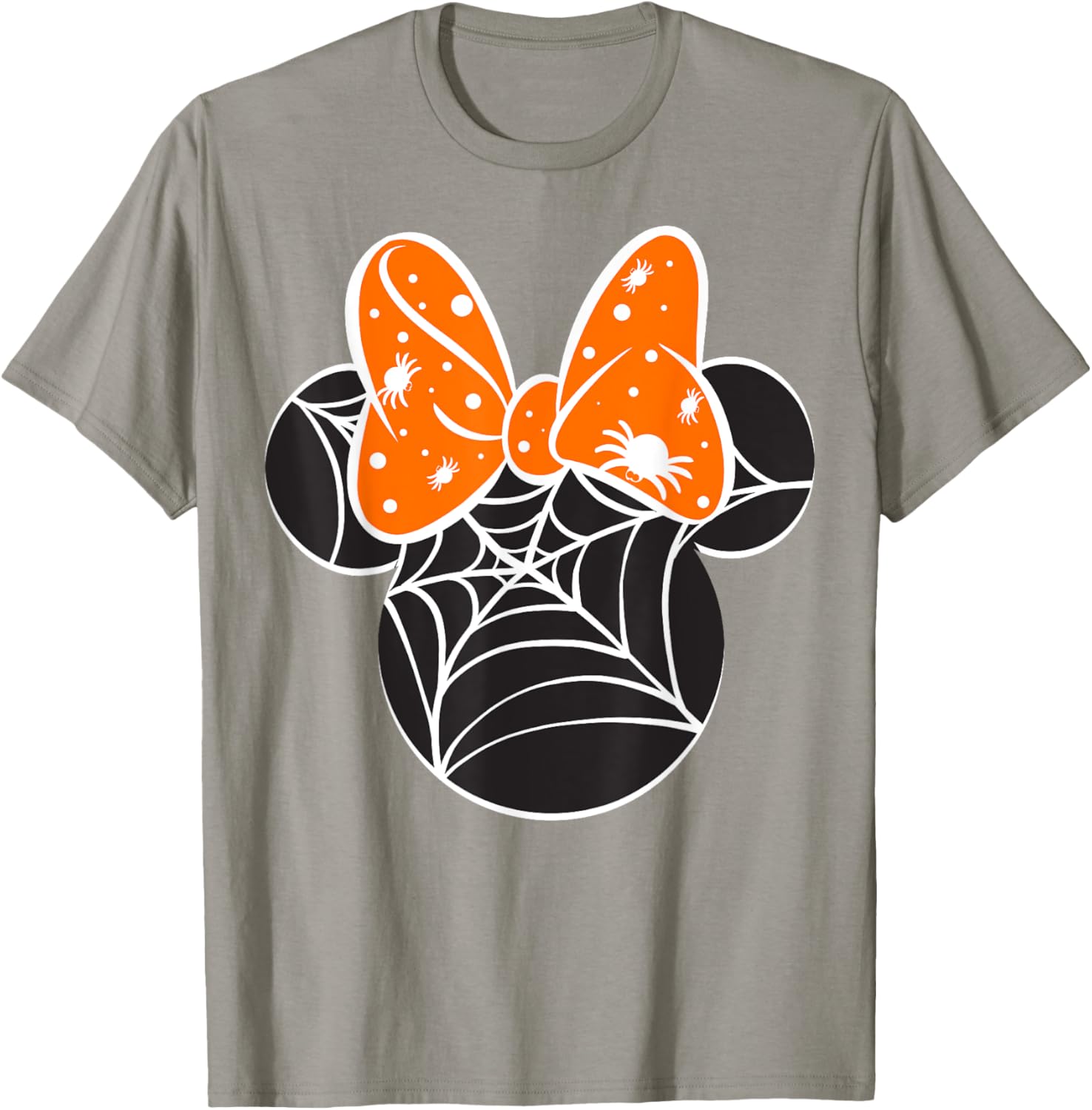Disney Mickey and Friends Halloween Minnie Spider Web Logo T-Shirt - 10