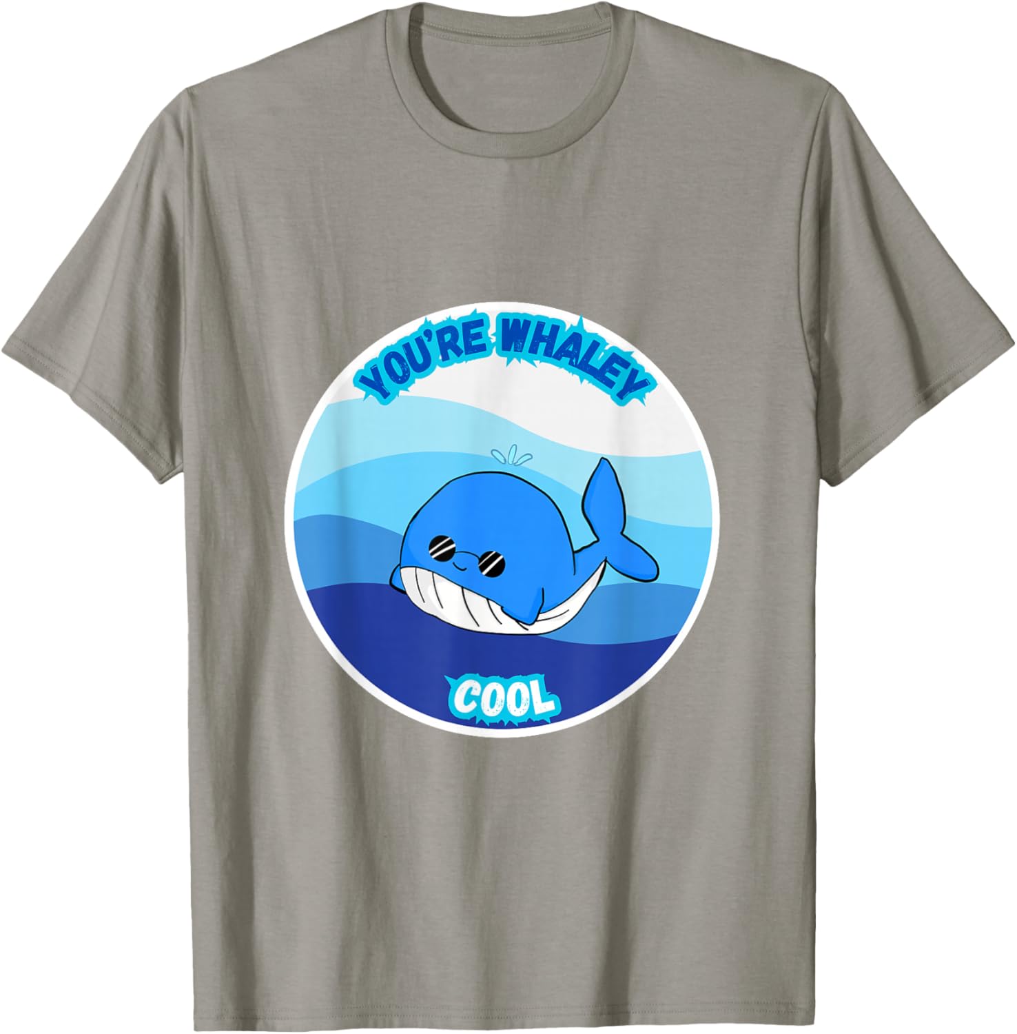 Whaley Cool Whale Graphic Tee Perfect for Ocean Lovers and Casual Wear - 8