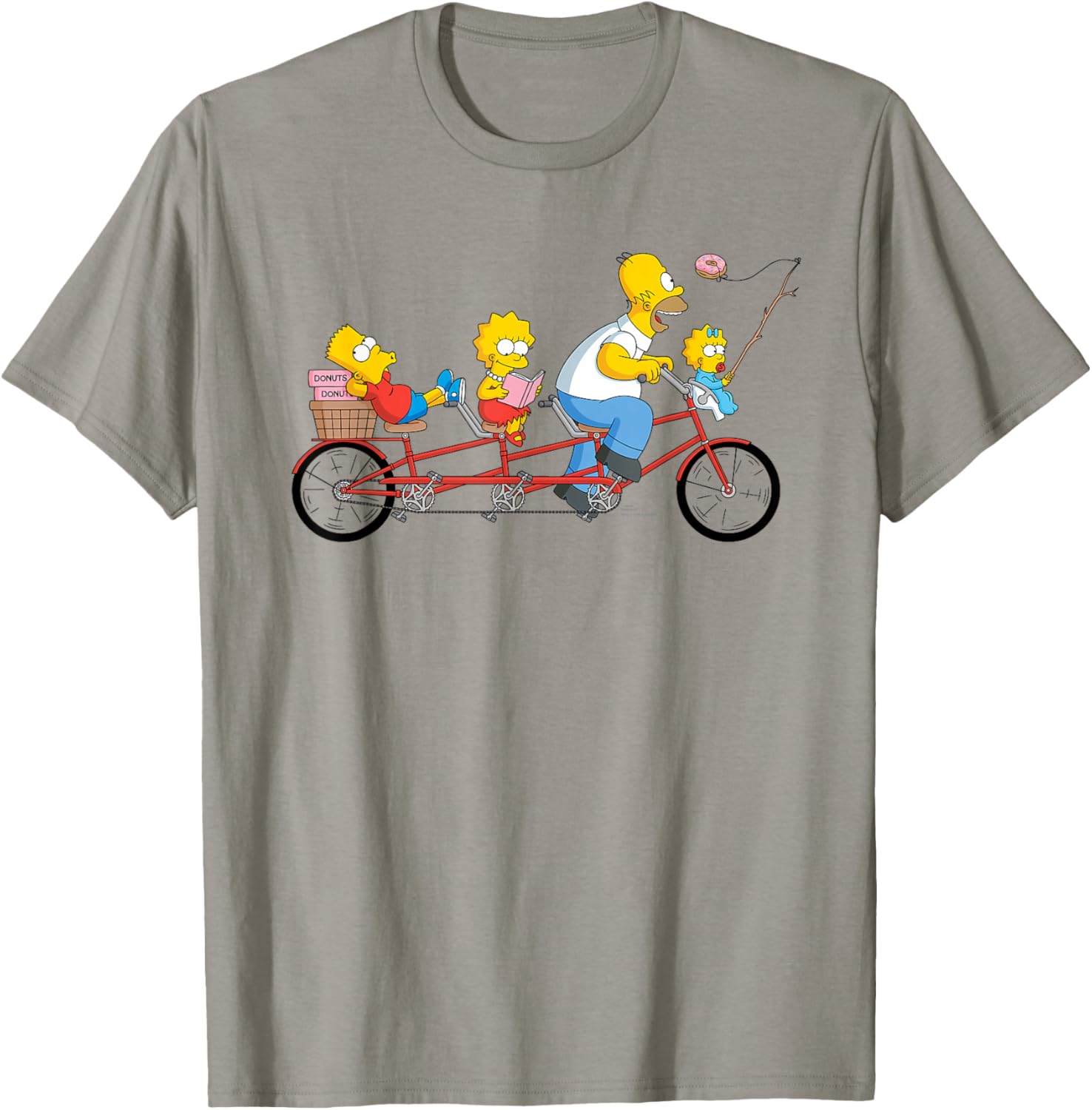 The Simpsons Father's Day Homer Kids Bike Ride T-Shirt for Dad - 28