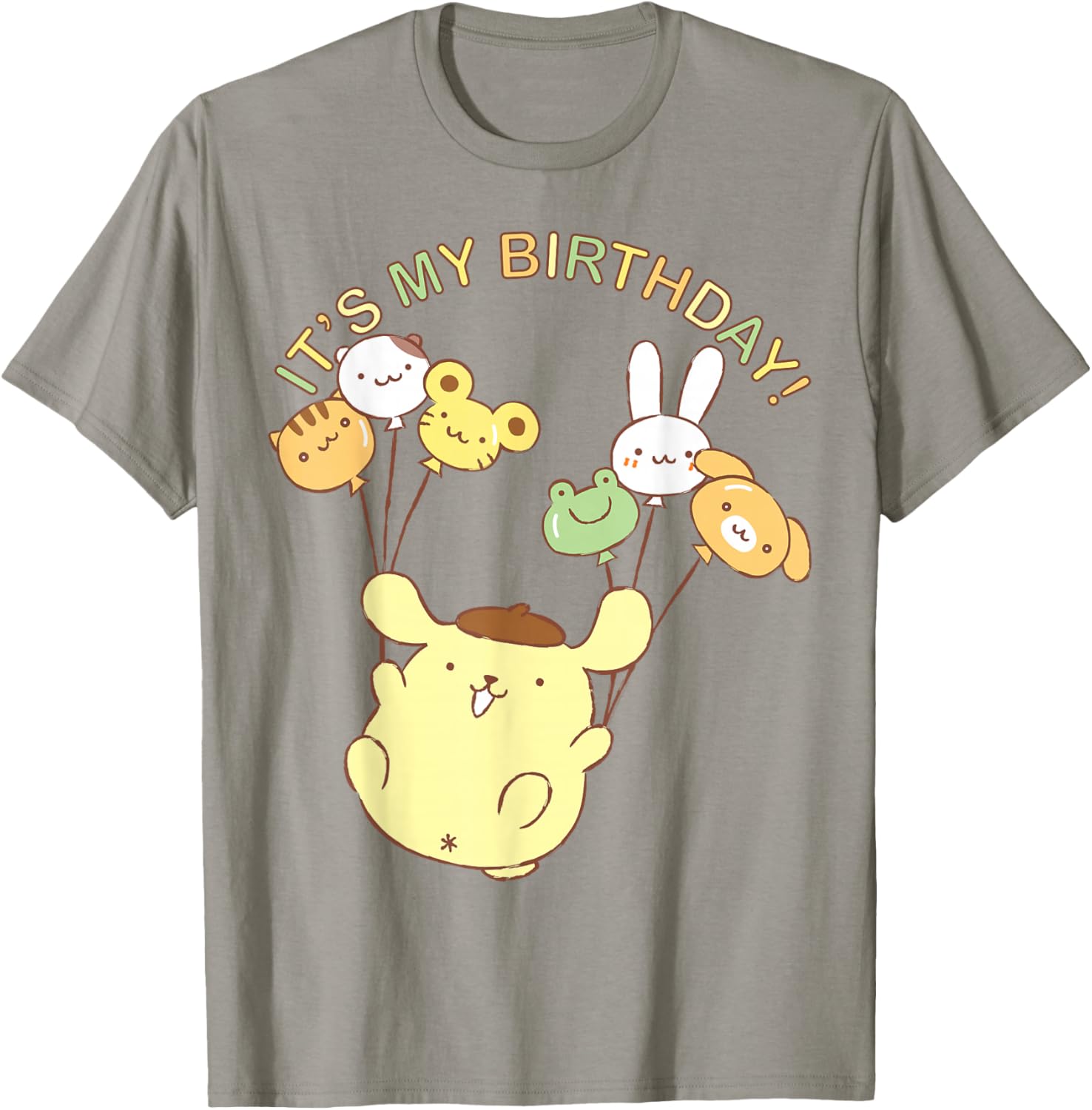 Pompompurin It's My Birthday T-Shirt Cute Design for Celebrations - 10