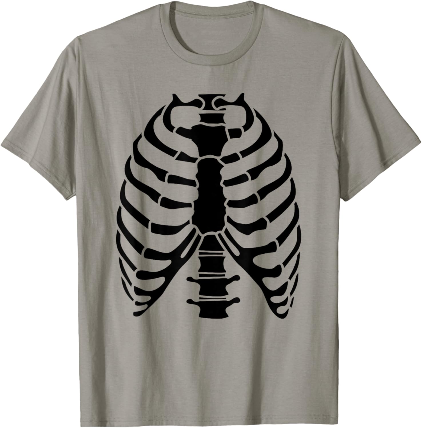 Skeleton Rib Cage Halloween Costume T-Shirt for Fun Celebrations - 5