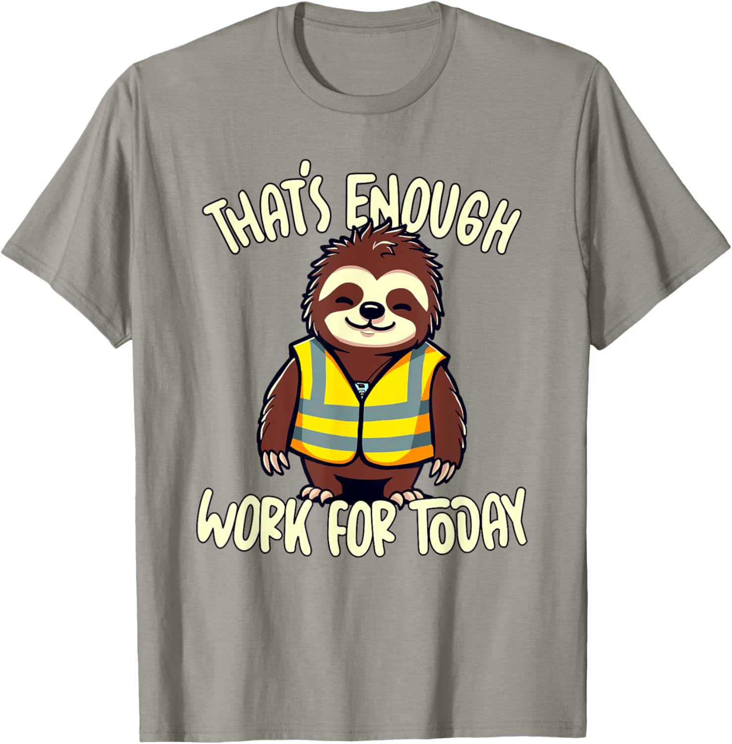Sloth Lazy Coworker T-Shirt Perfect for a Relaxed Workday Vibes - 29