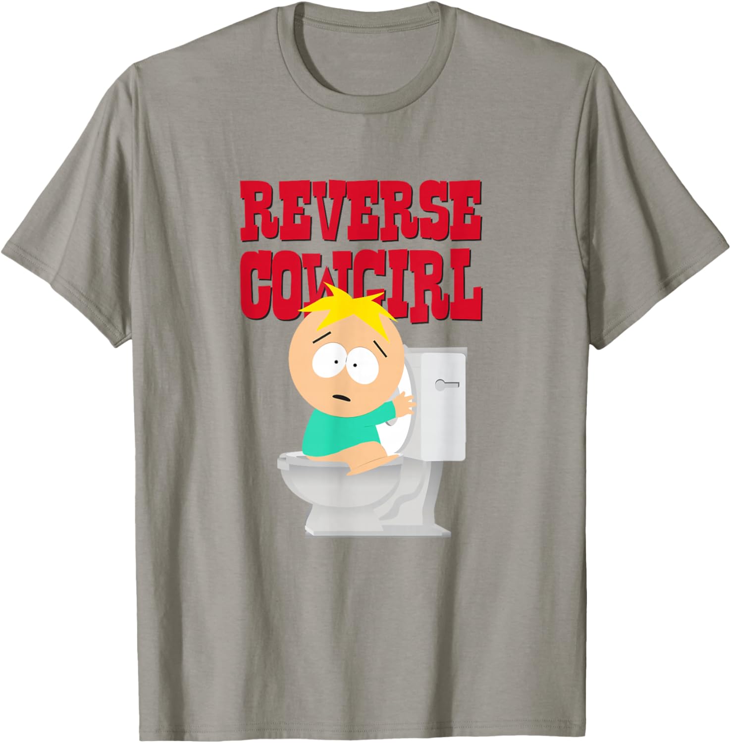 South Park Butters Reverse Cowgirl T-Shirt Fun Graphic Tee for Fans - 5