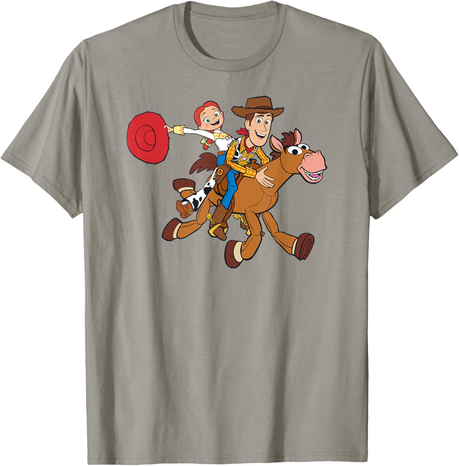 Toy Story Woody Jessie Bullseye T-Shirt Fun Kids Clothing Apparel - 3