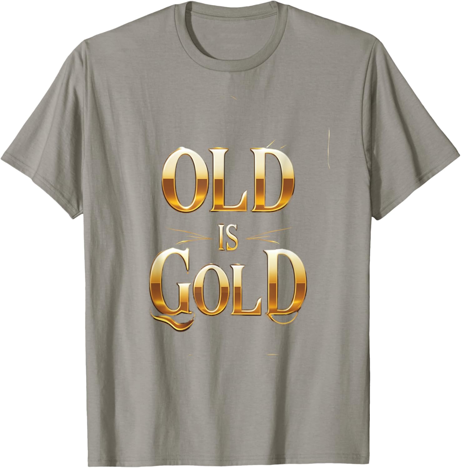 Vintage Vibes 2025 Novelty T-Shirt Old is Gold Classic Style - 20