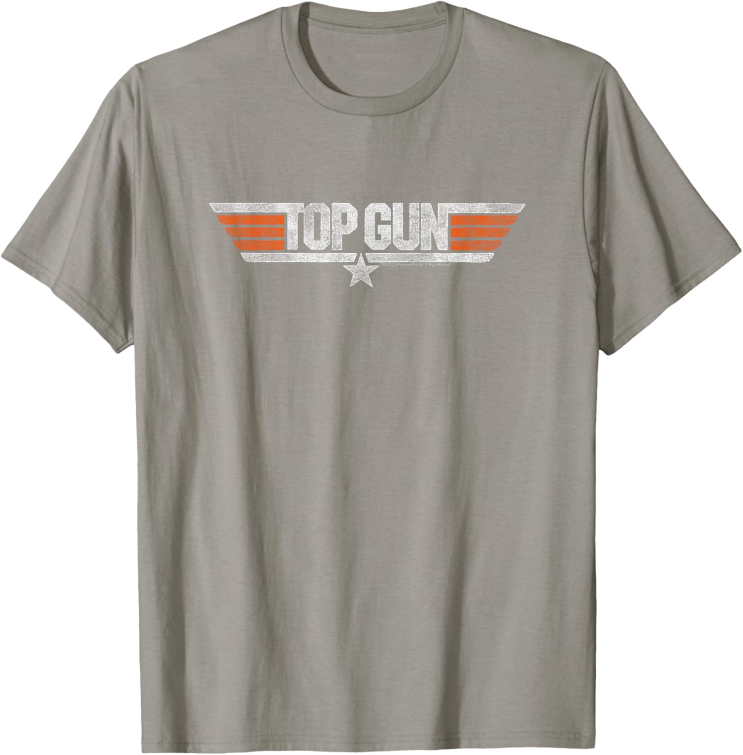 Top Gun Distressed Logo T-Shirt - Stylish Casual Tee for Fans - 7
