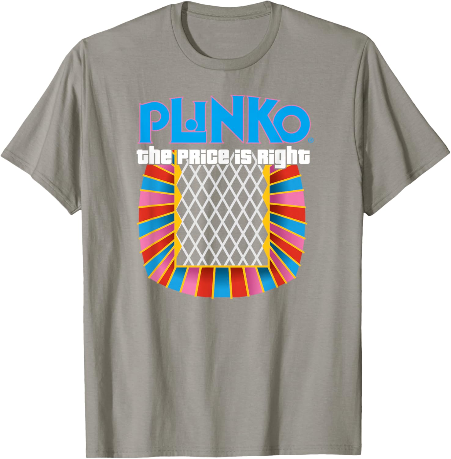 Price is Right Unisex Adults Black Plinko T-Shirt for Fun Game Lovers - 11