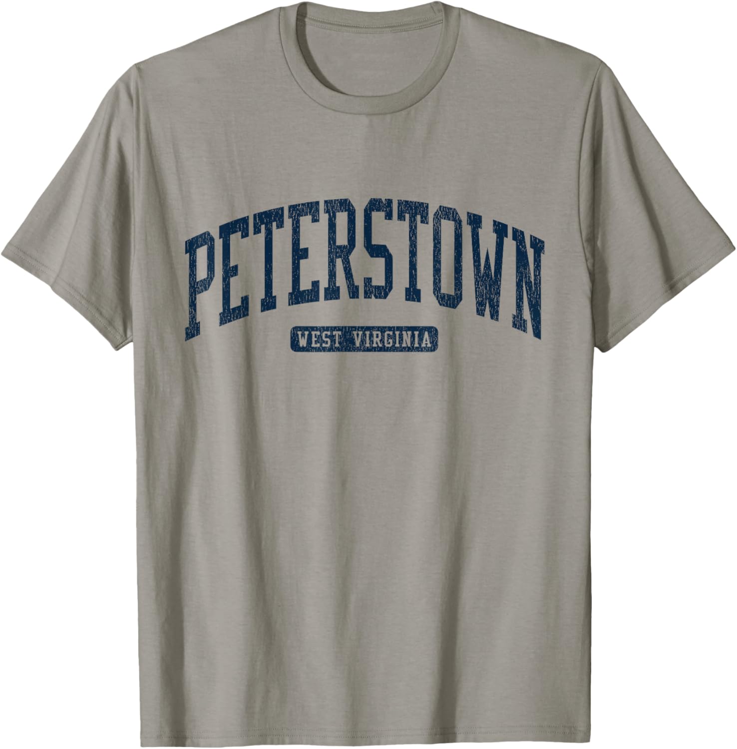 Peterstown WV College University Blue T-Shirt for Students and Alumni - 13